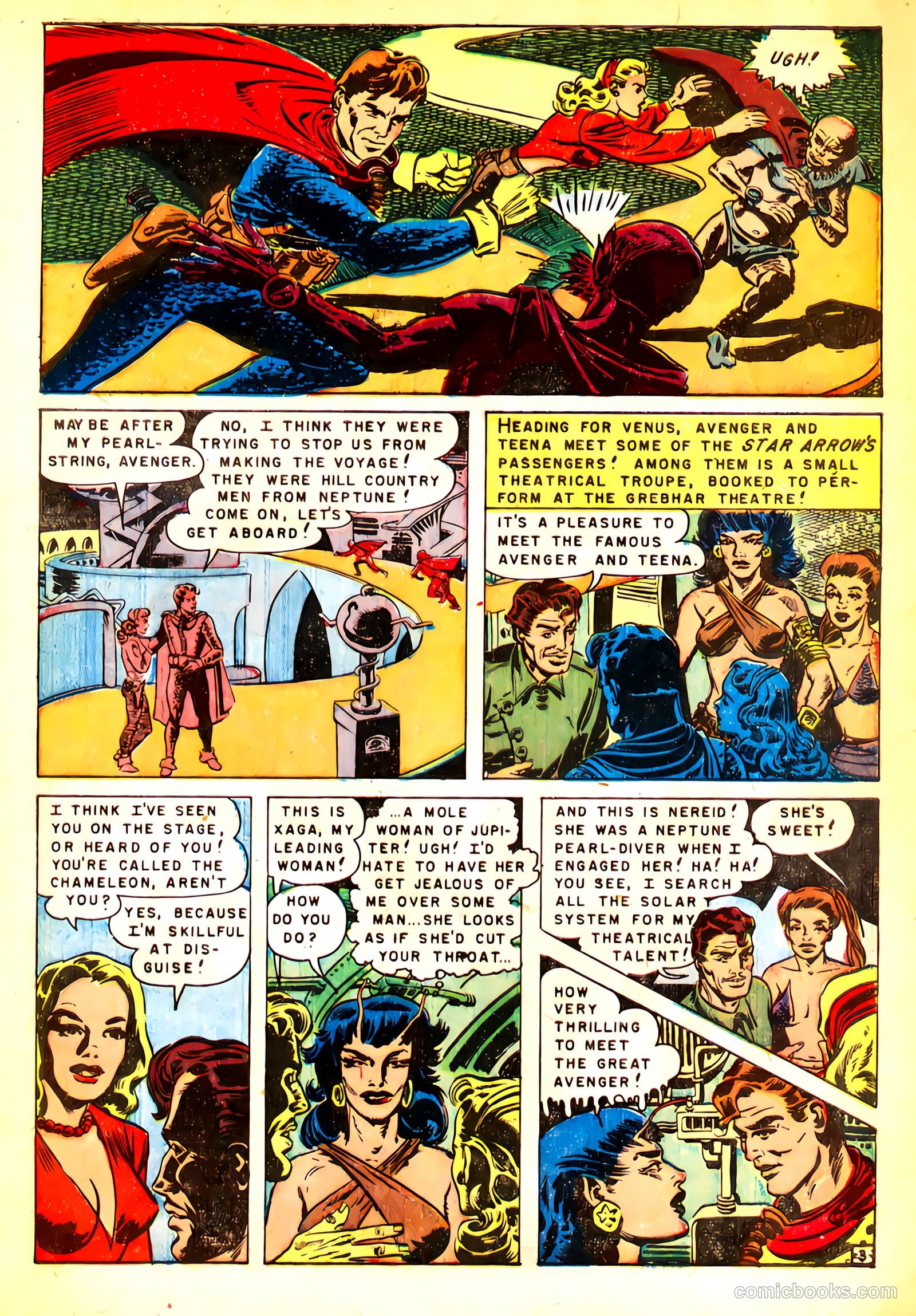 Space Detective #3 (1952) — page 5 of 36