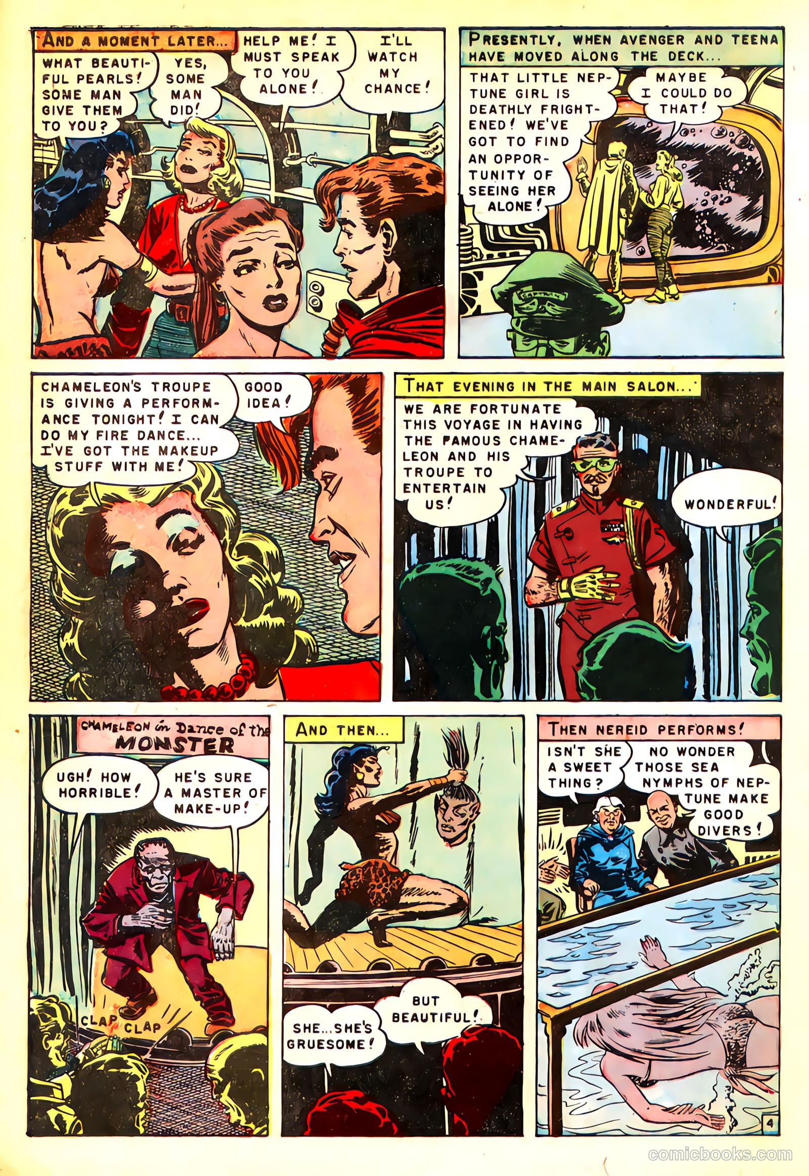 Space Detective #3 (1952) — page 6 of 36