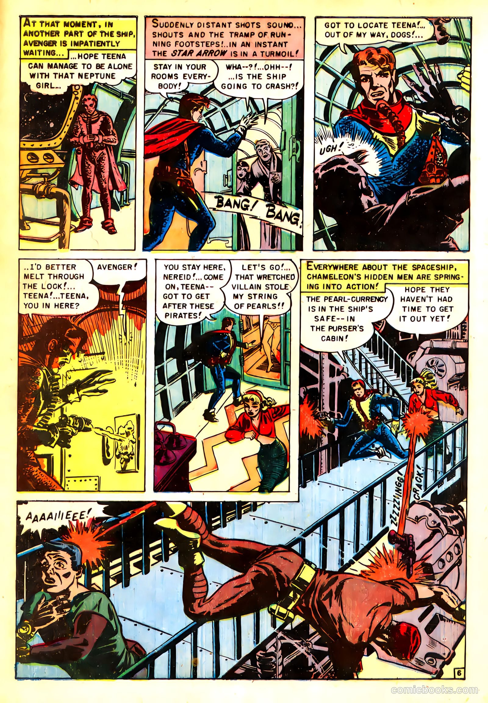 Space Detective #3 (1952) — page 8 of 36