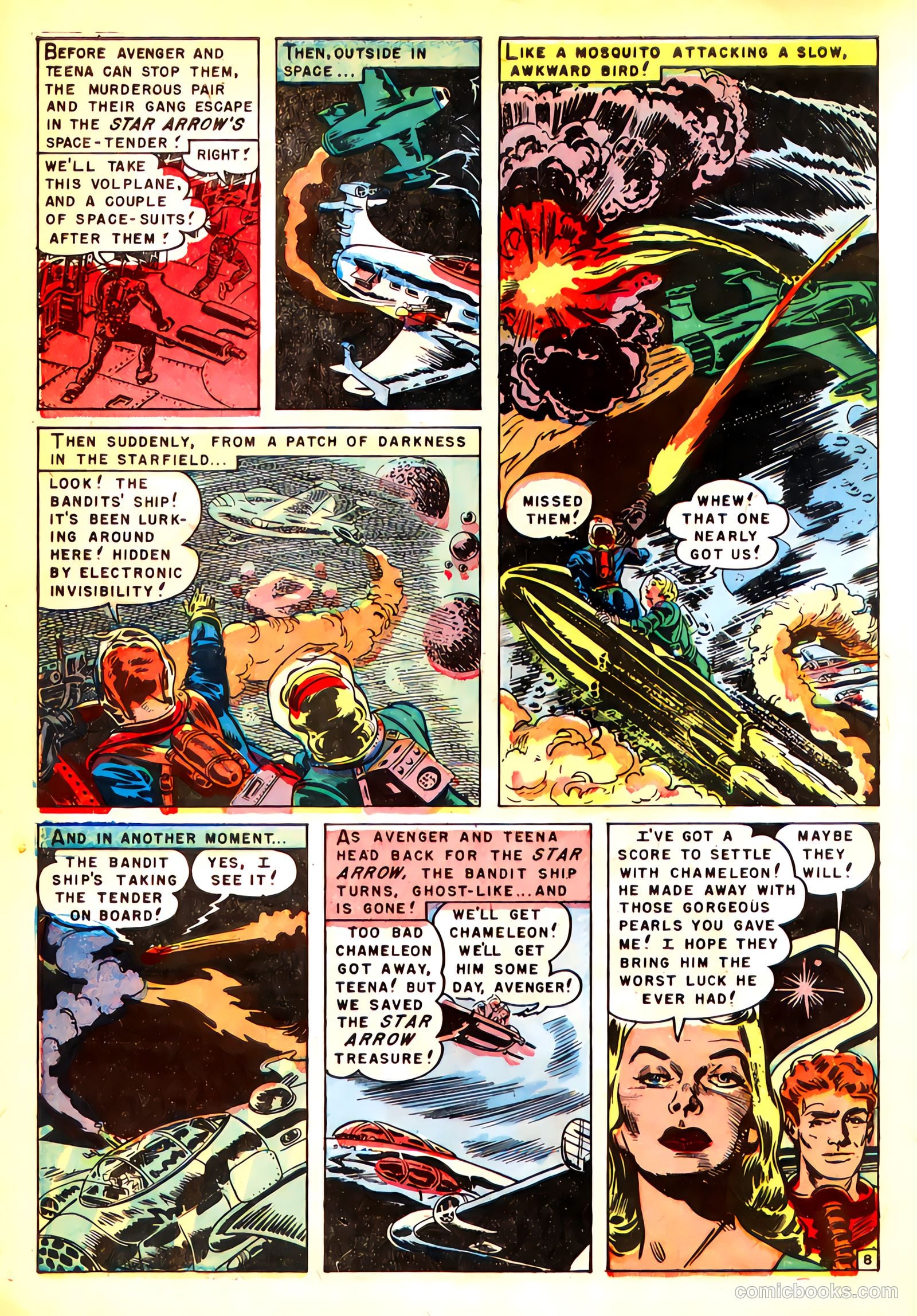 Space Detective #3 (1952) — page 10 of 36