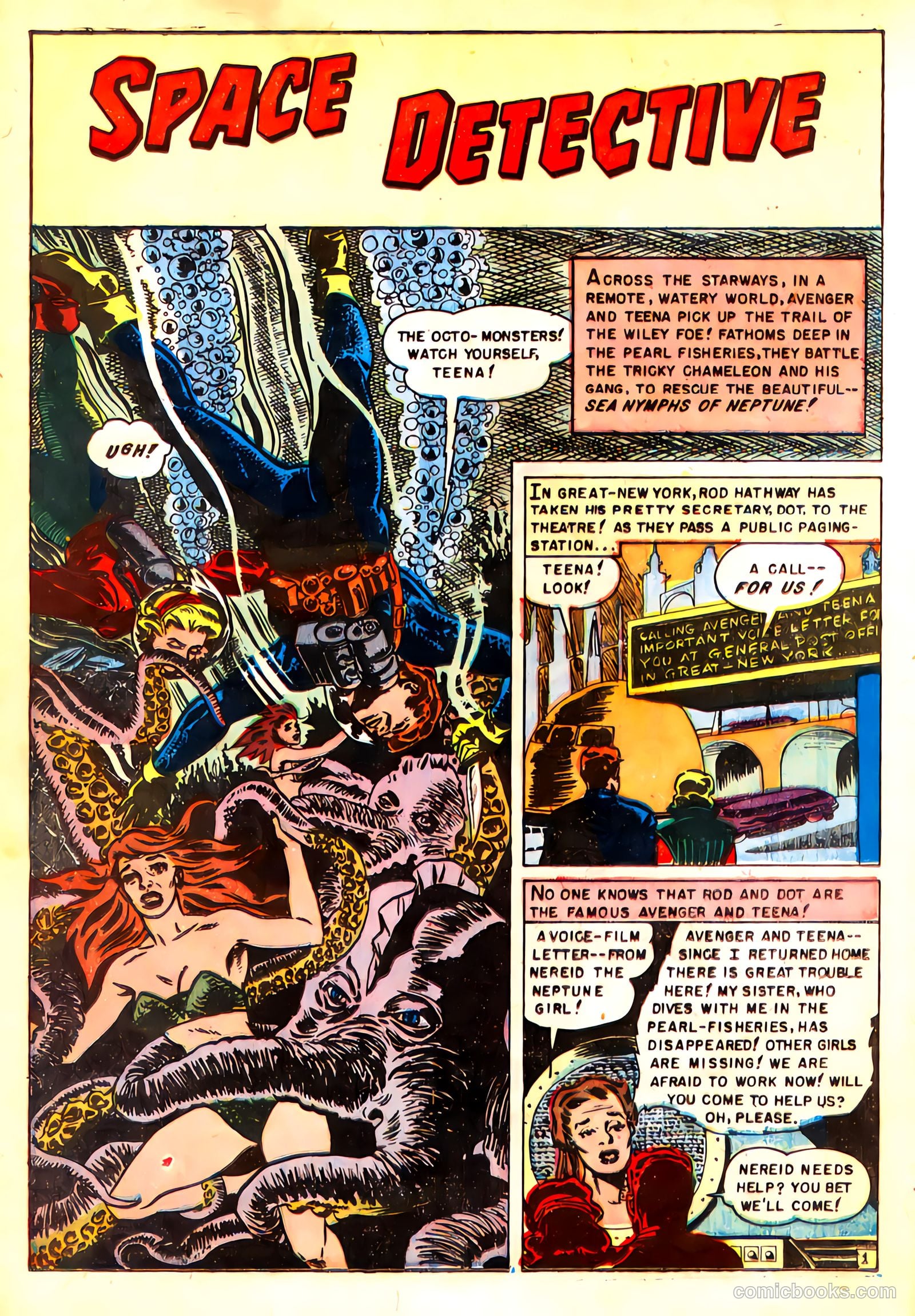 Space Detective #3 (1952) — page 12 of 36