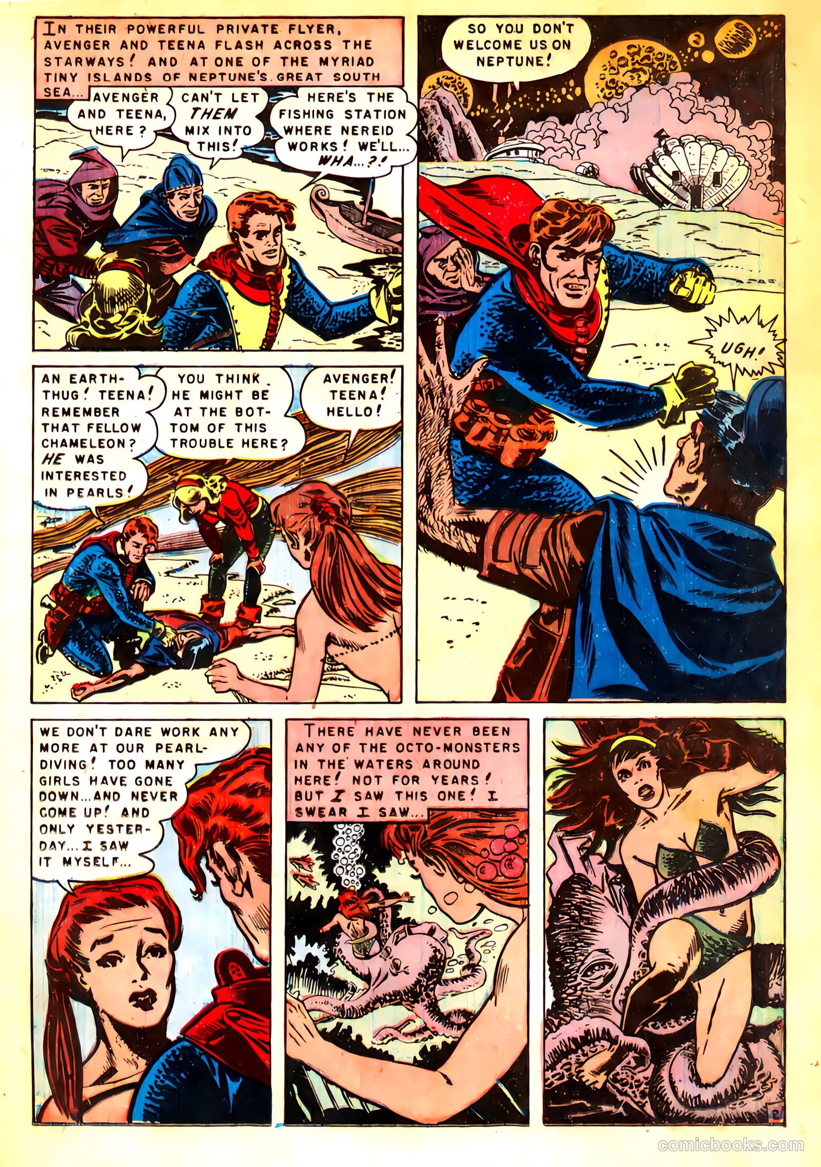Space Detective #3 (1952) — page 13 of 36