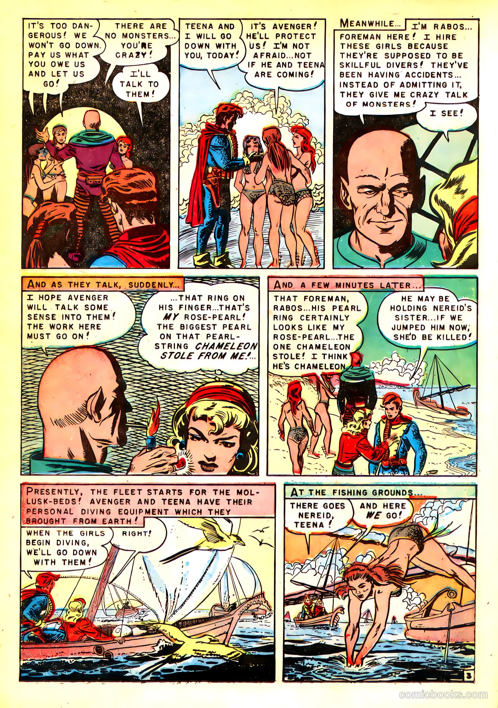Space Detective #3 (1952) — page 14 of 36