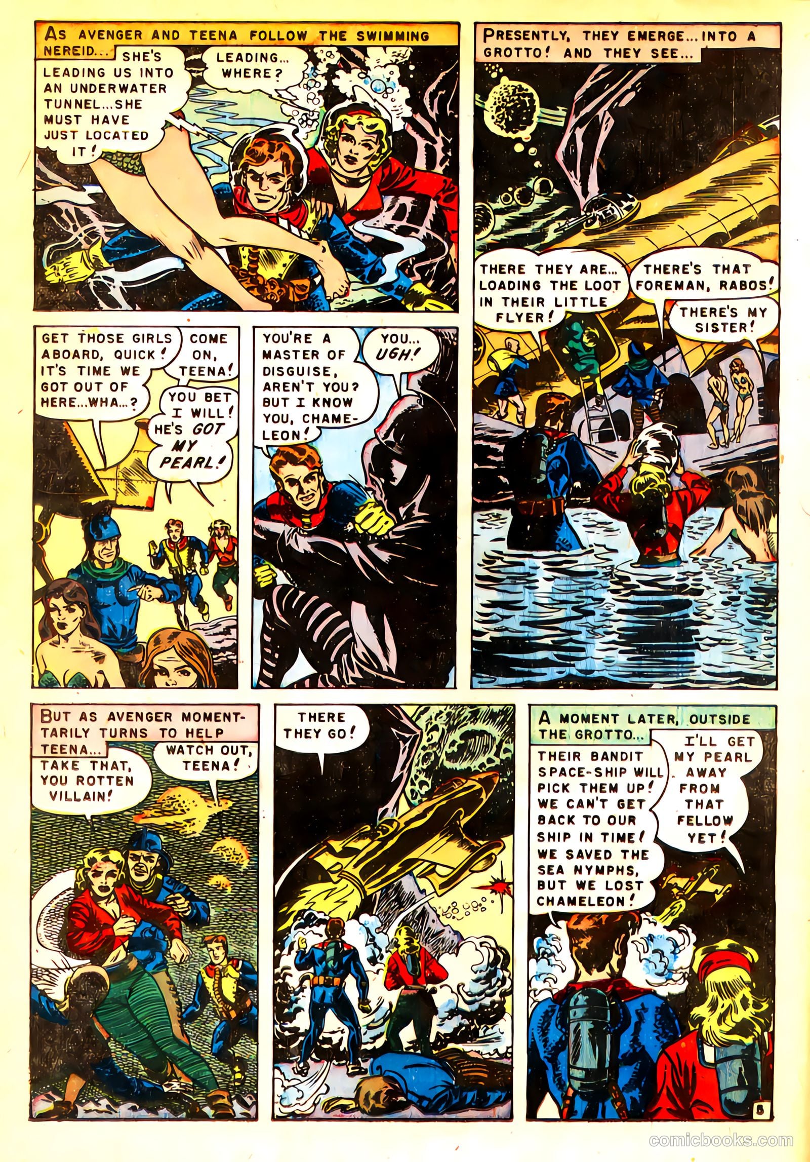 Space Detective #3 (1952) — page 17 of 36