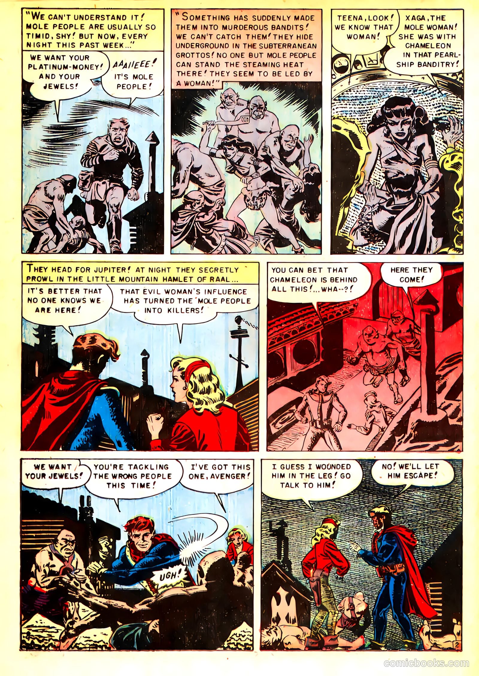 Space Detective #3 (1952) — page 18 of 36