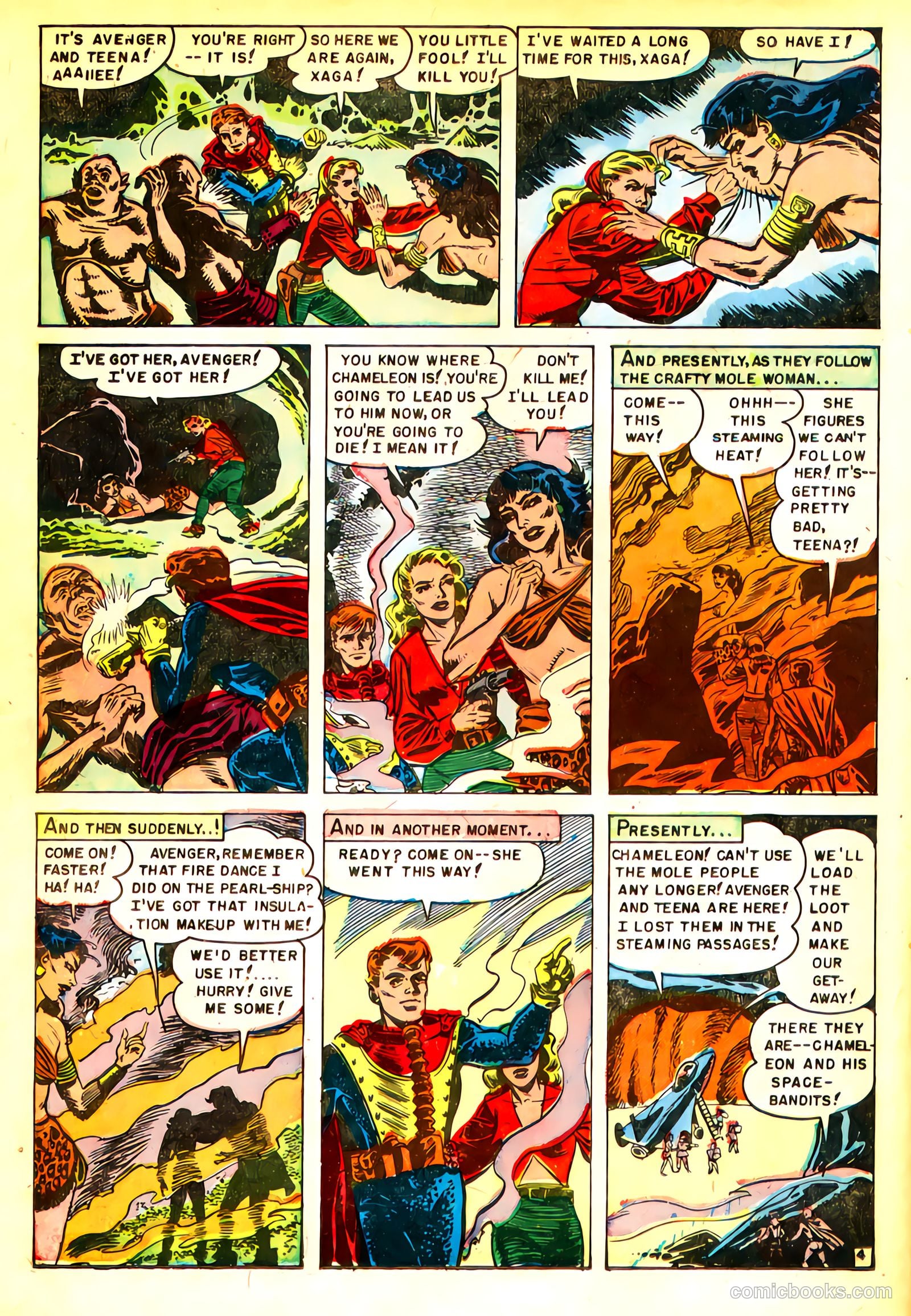 Space Detective #3 (1952) — page 22 of 36