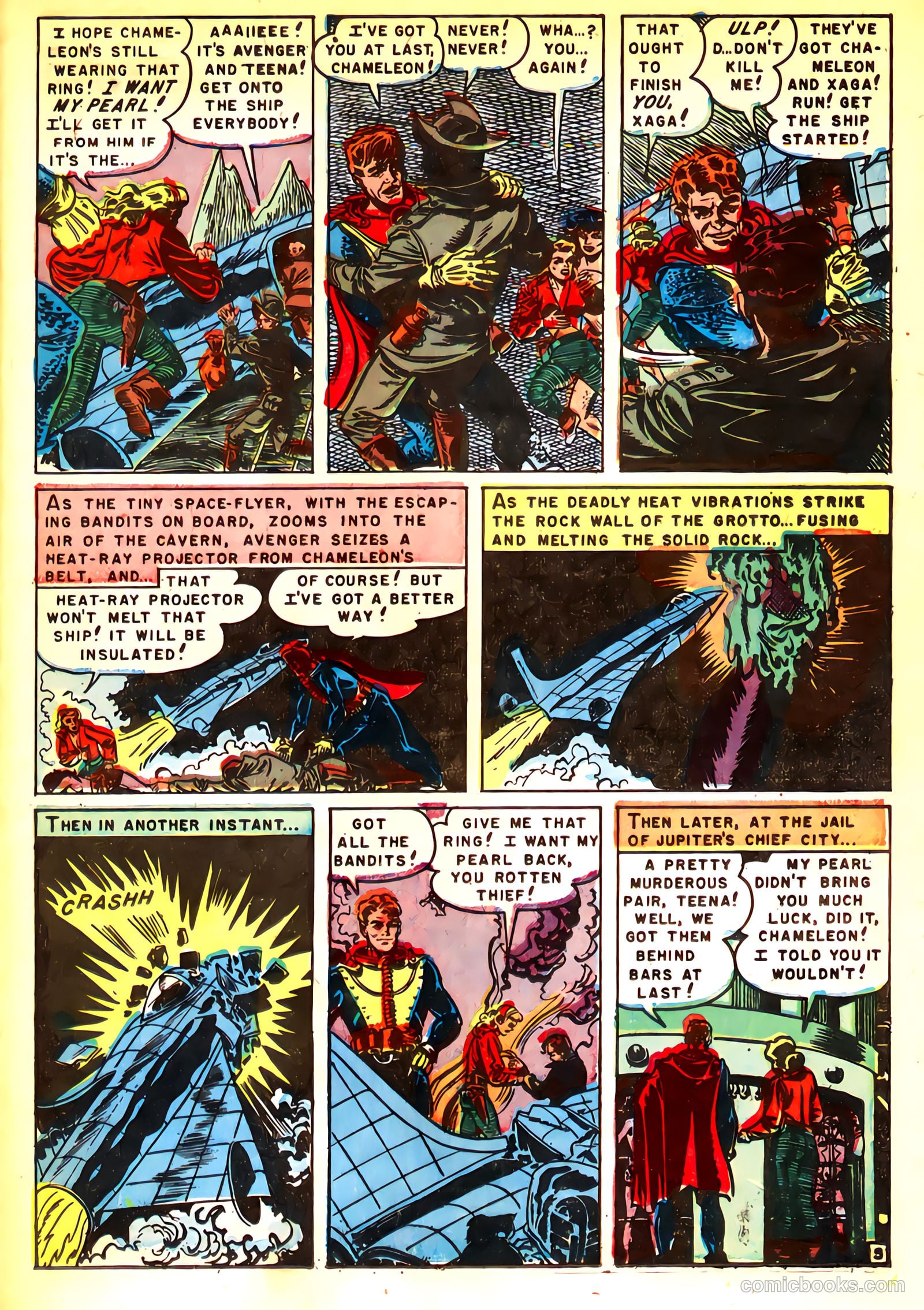 Space Detective #3 (1952) — page 23 of 36