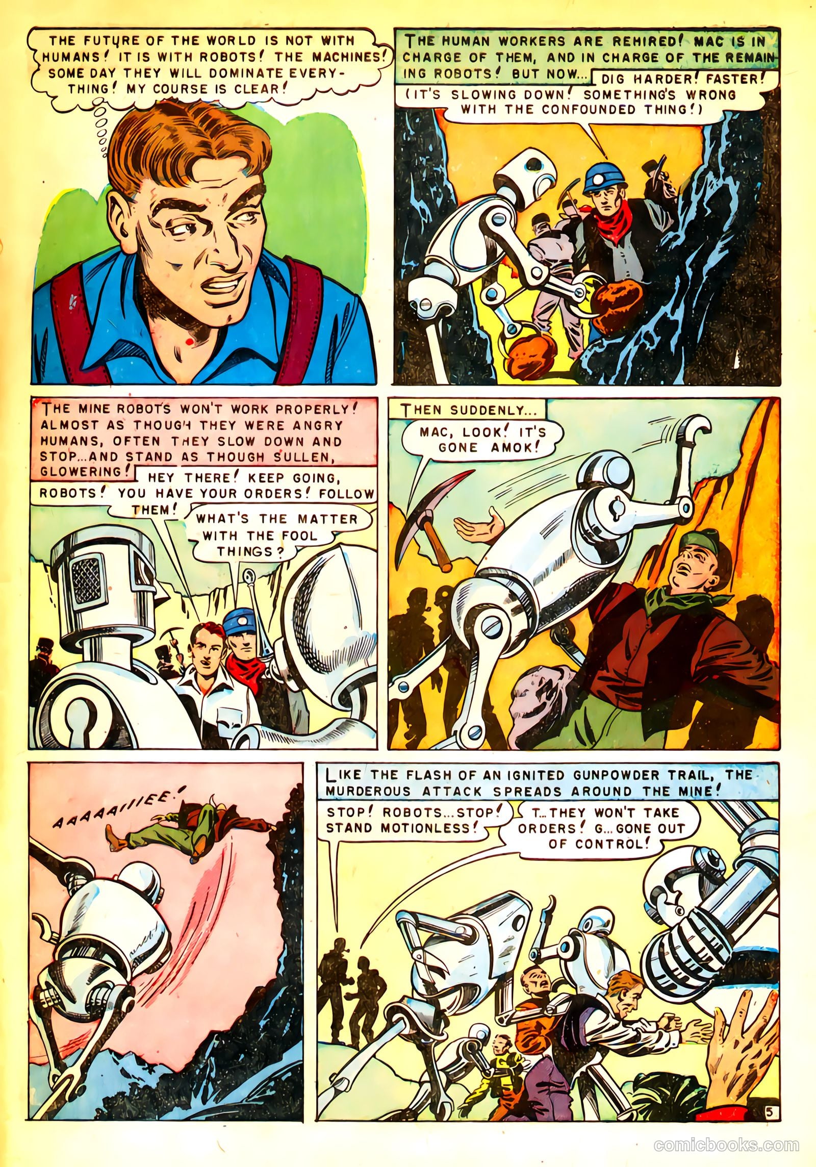Space Detective #3 (1952) — page 31 of 36