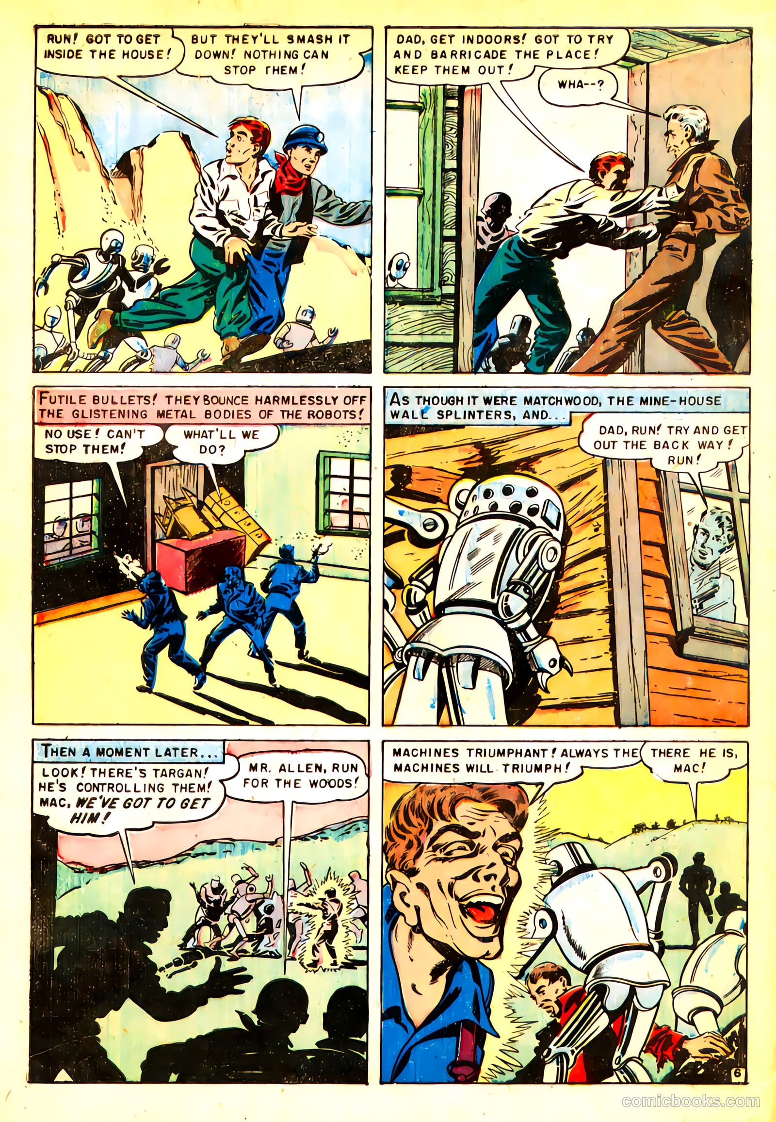 Space Detective #3 (1952) — page 32 of 36