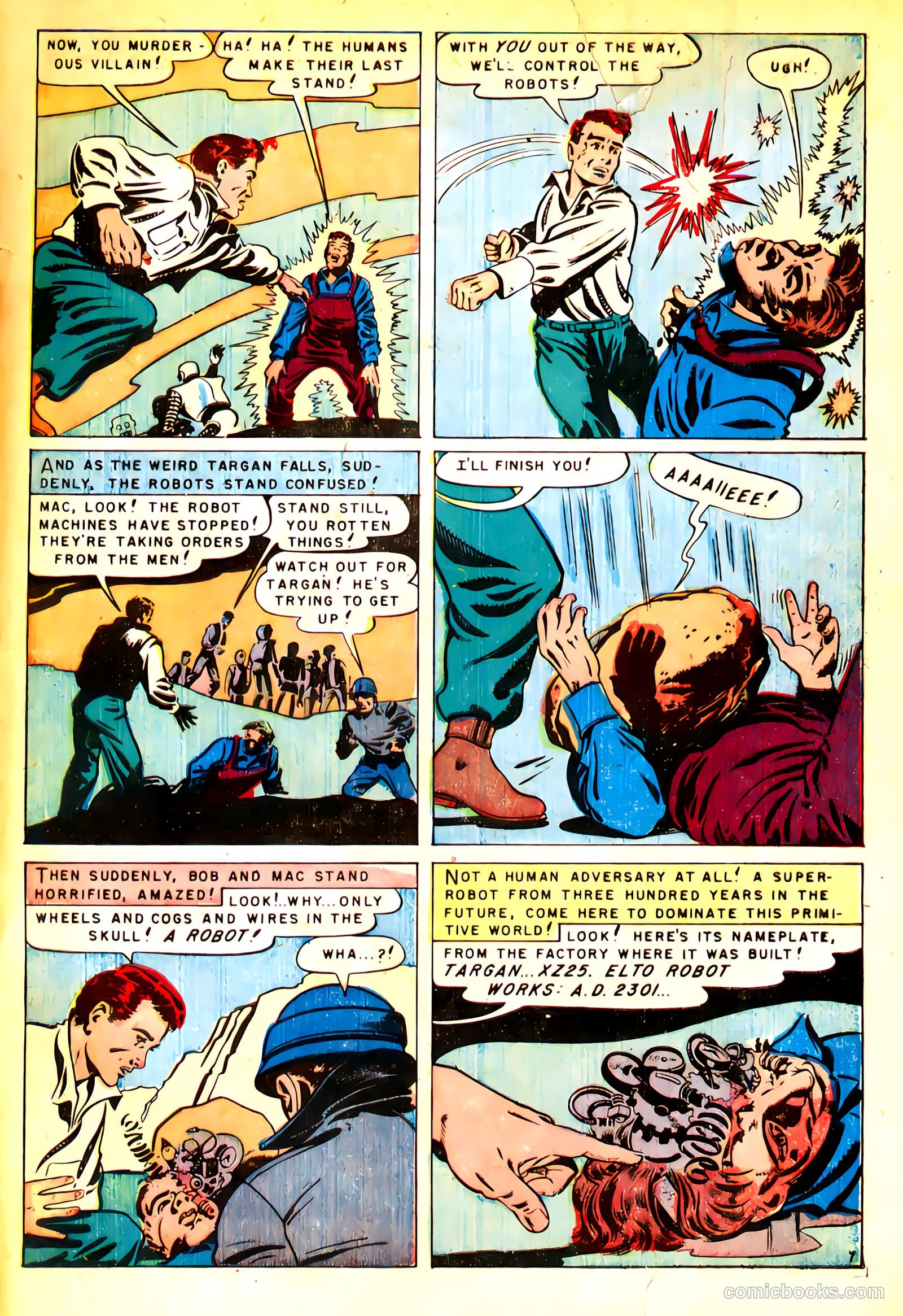 Space Detective #3 (1952) — page 33 of 36