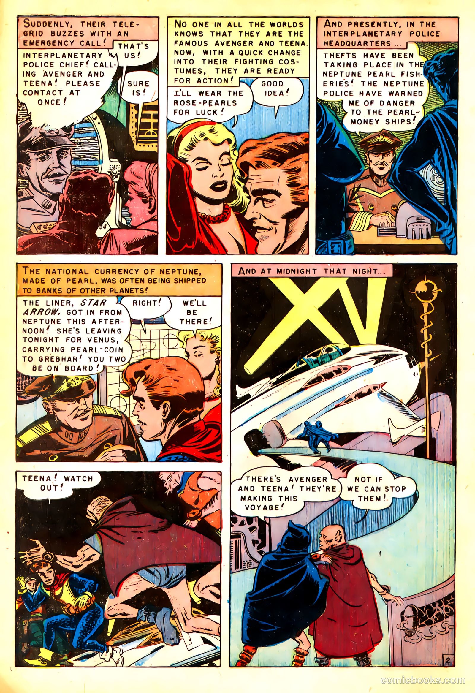 Space Detective #3 (1952) — page 4 of 36