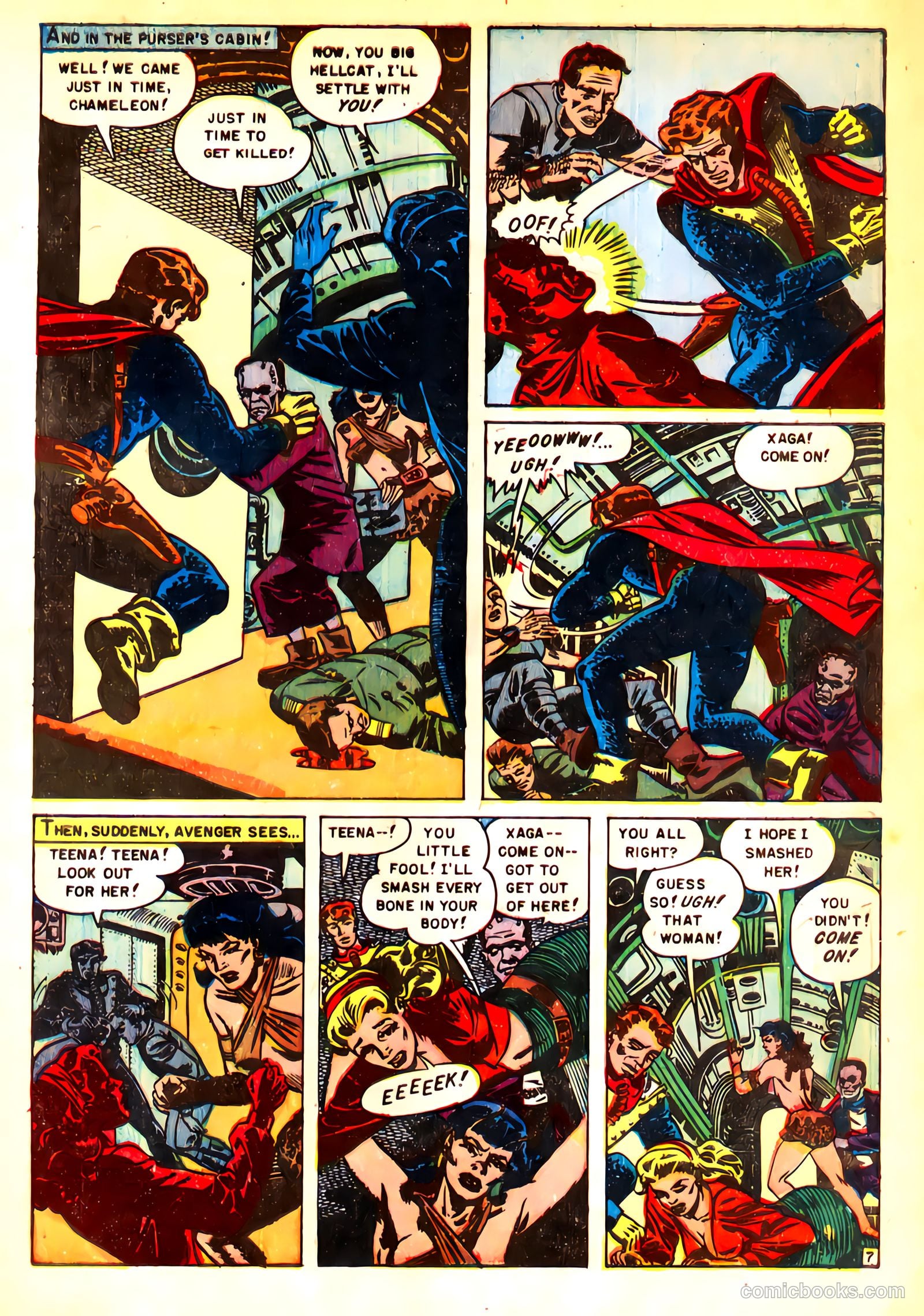 Space Detective #3 (1952) — page 9 of 36