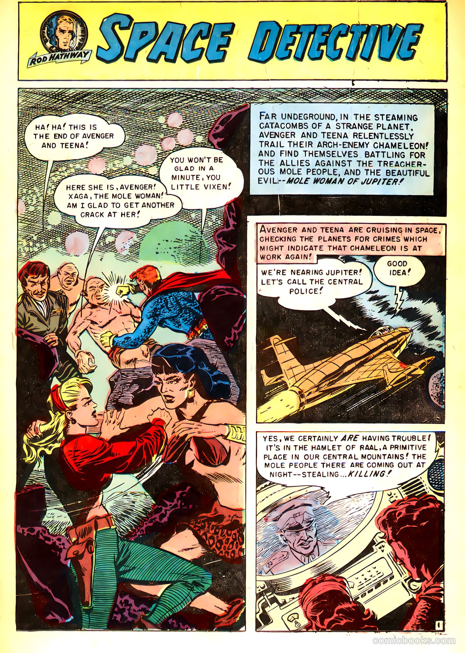 Space Detective #3 (1952) — page 20 of 36