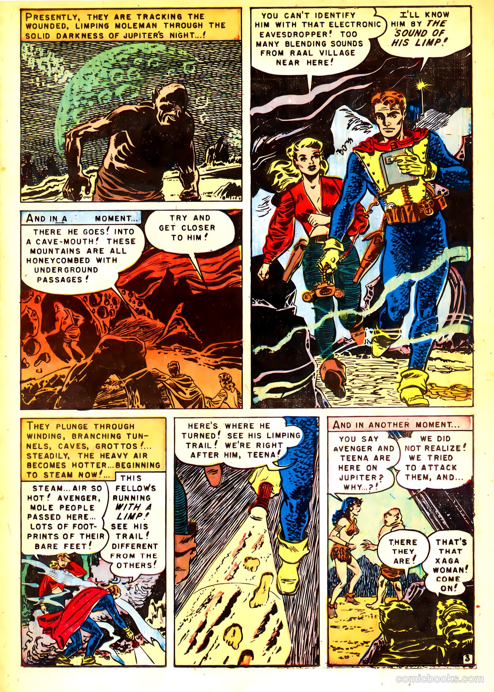 Space Detective #3 (1952) — page 21 of 36
