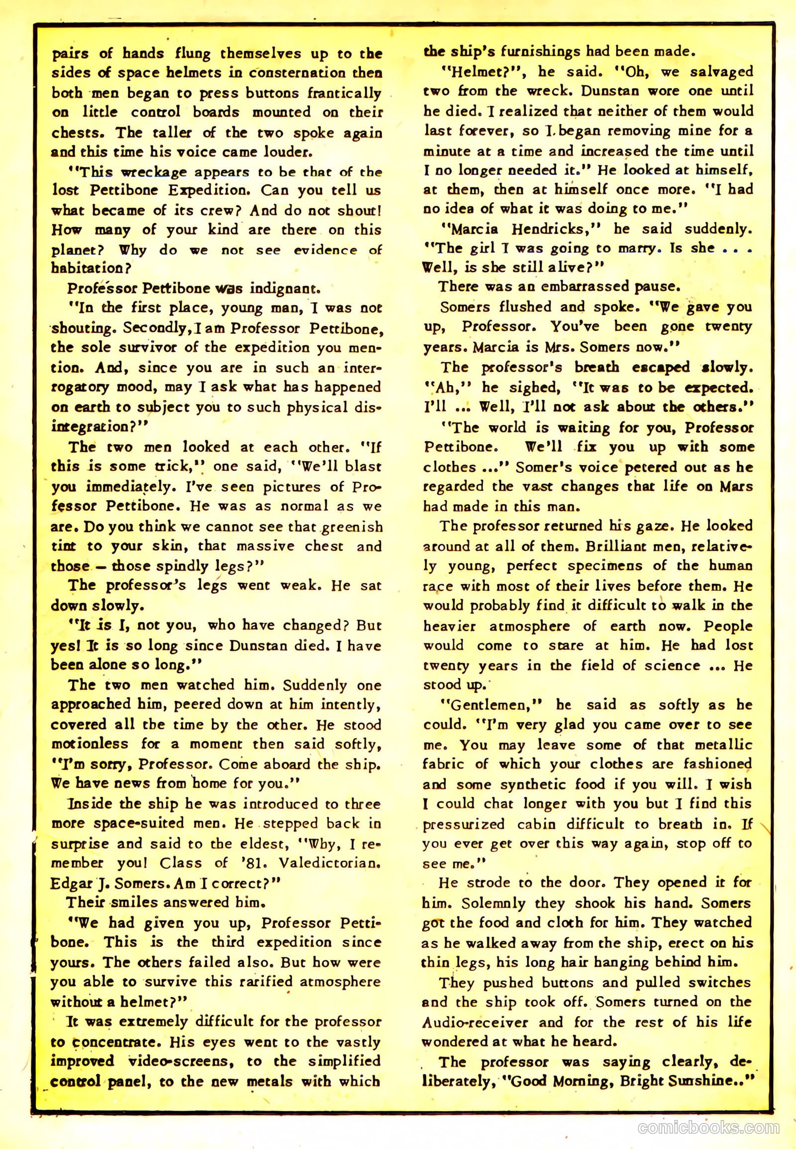 Space Detective #3 (1952) — page 26 of 36