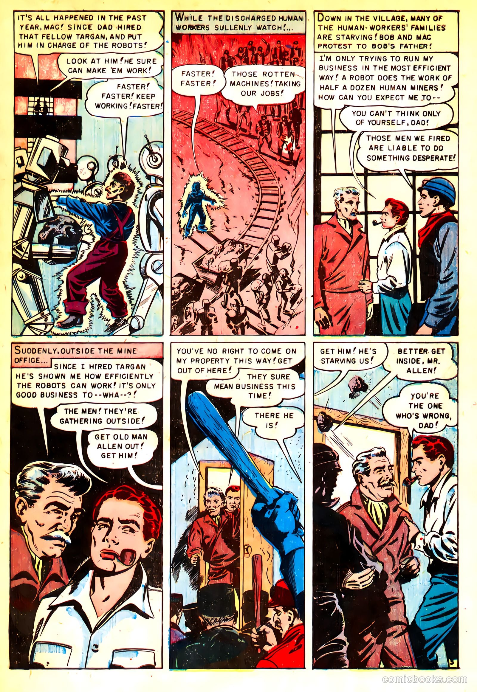 Space Detective #3 (1952) — page 29 of 36