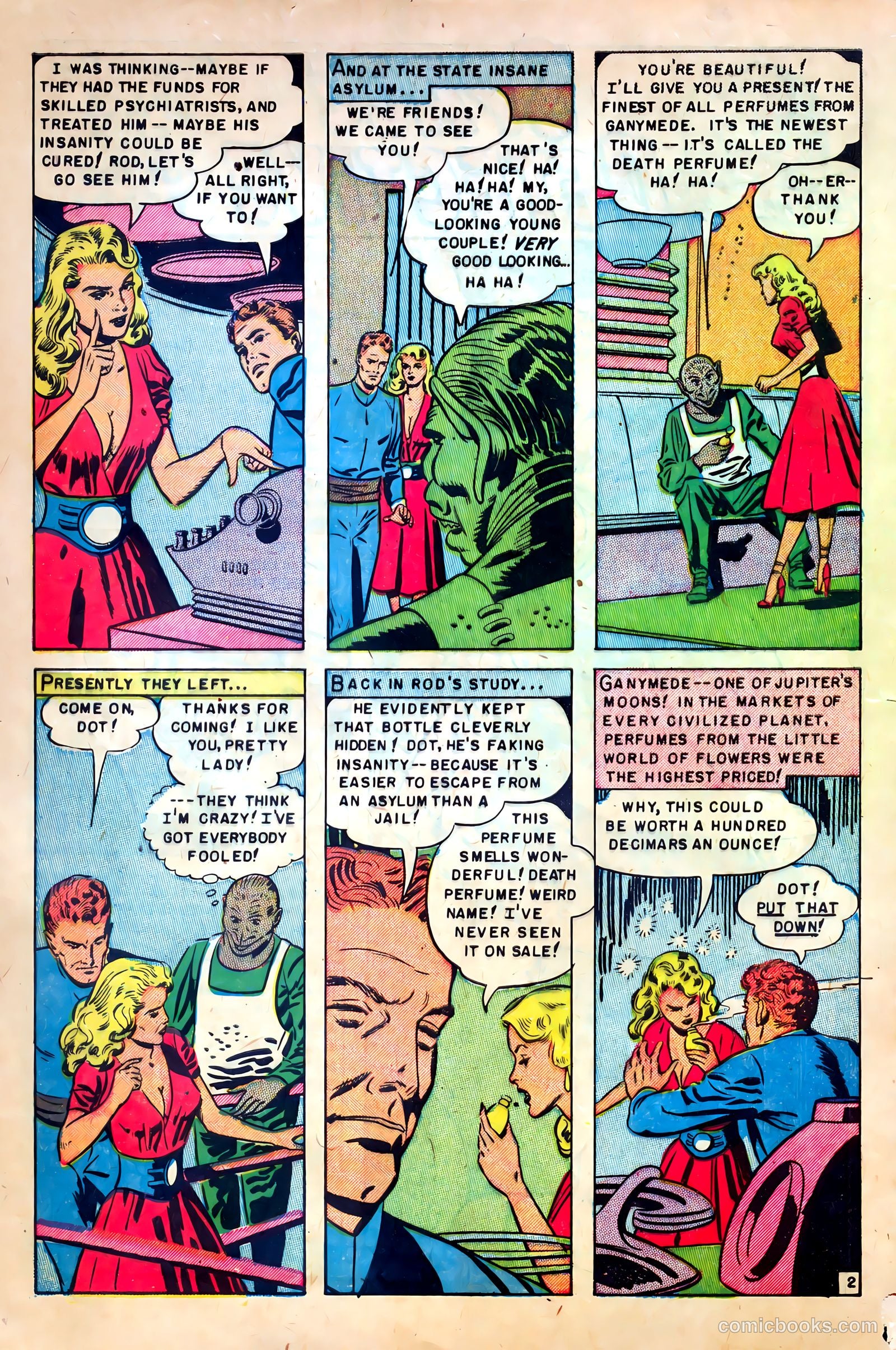 Space Detective #4 (1952) — page 4 of 36