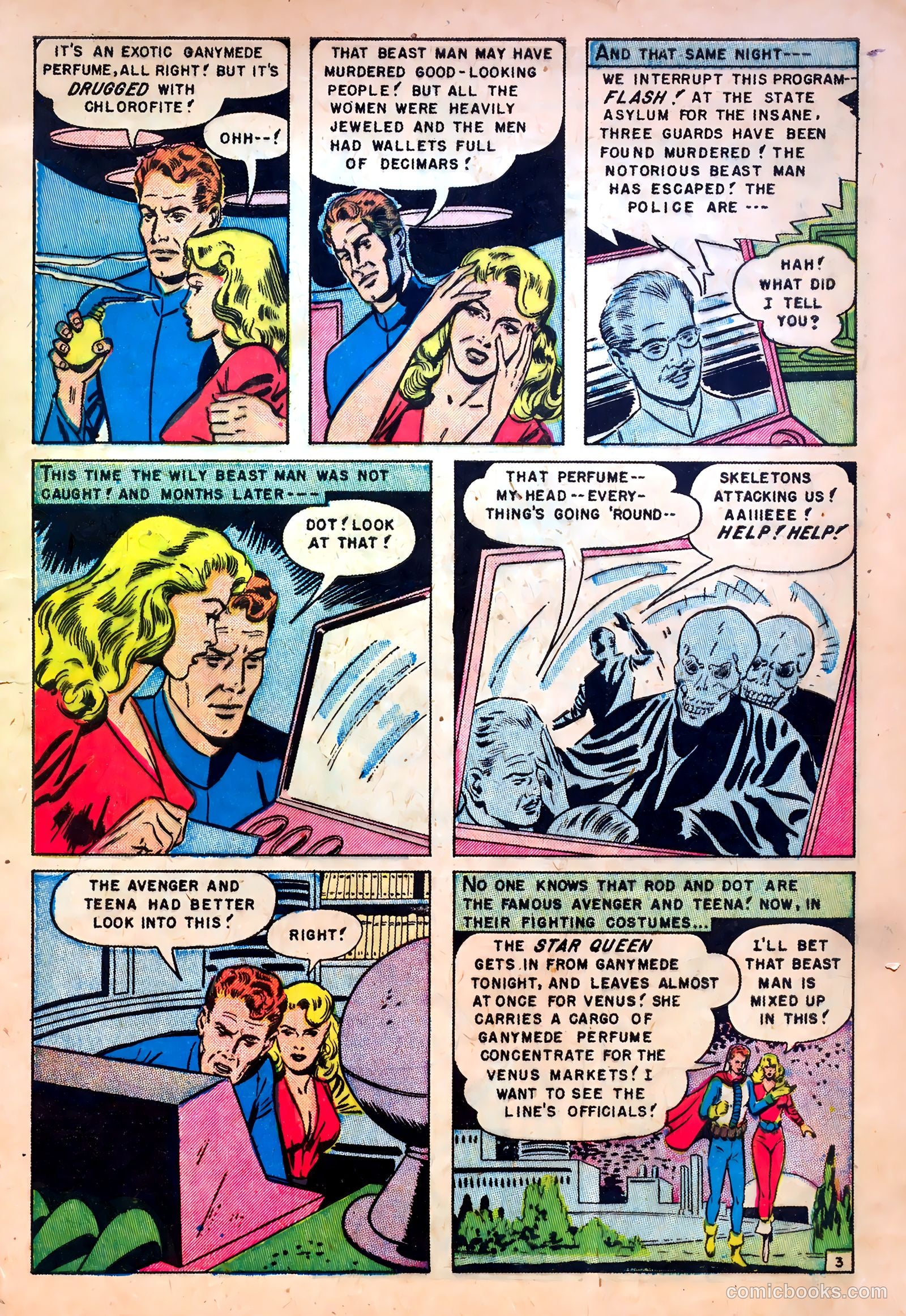 Space Detective #4 (1952) — page 5 of 36