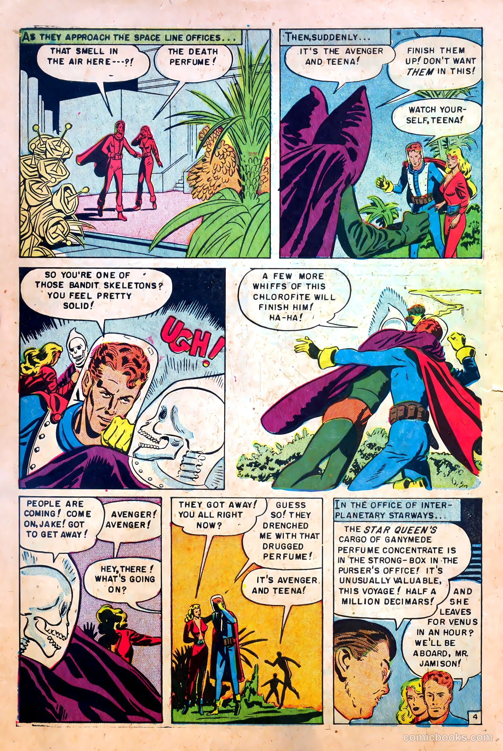 Space Detective #4 (1952) — page 6 of 36