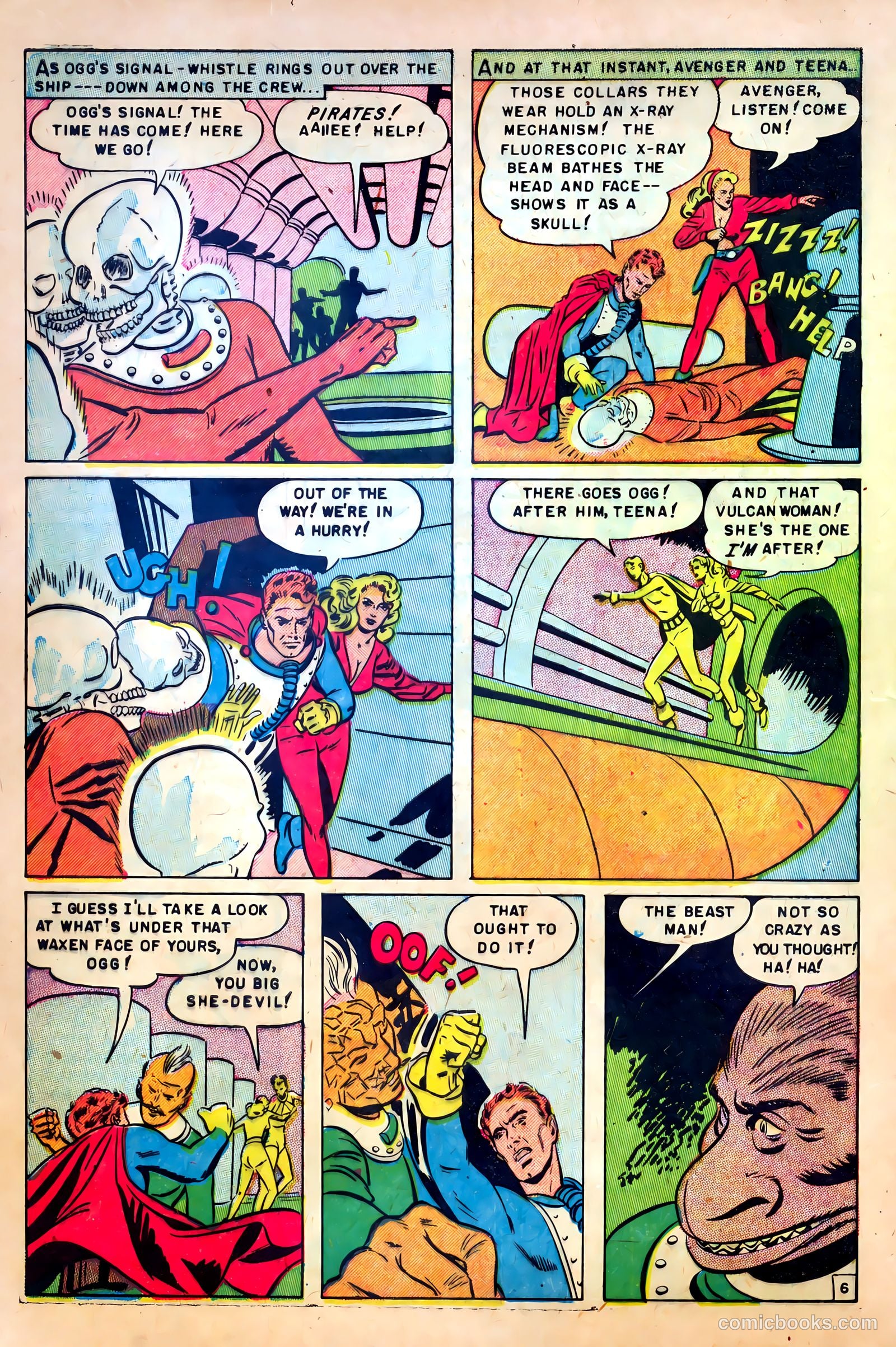 Space Detective #4 (1952) — page 8 of 36