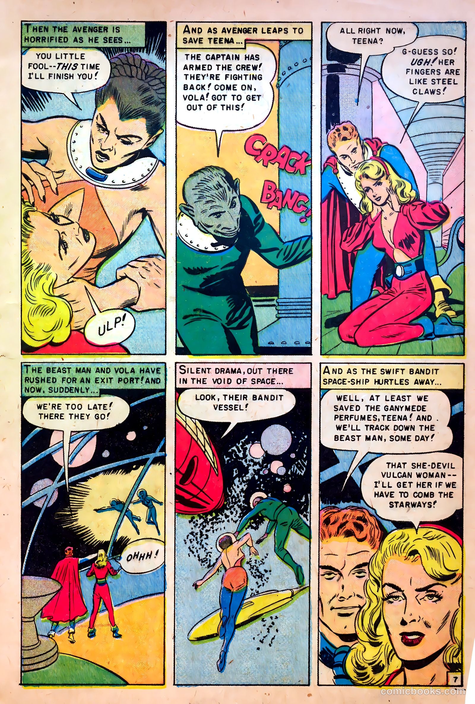 Space Detective #4 (1952) — page 9 of 36