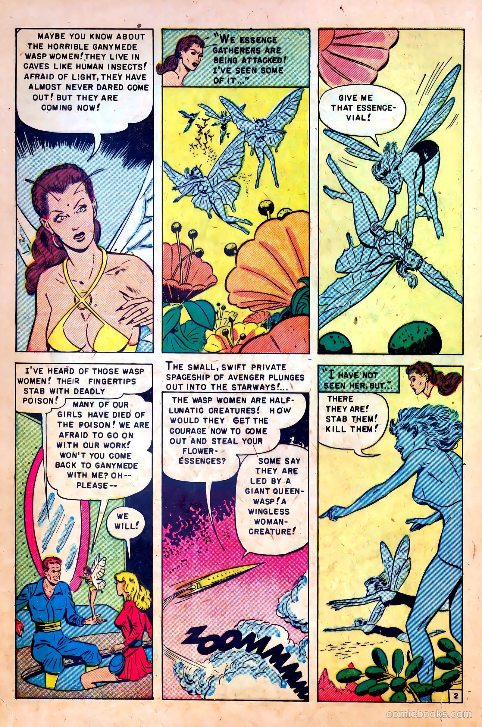 Space Detective #4 (1952) — page 12 of 36