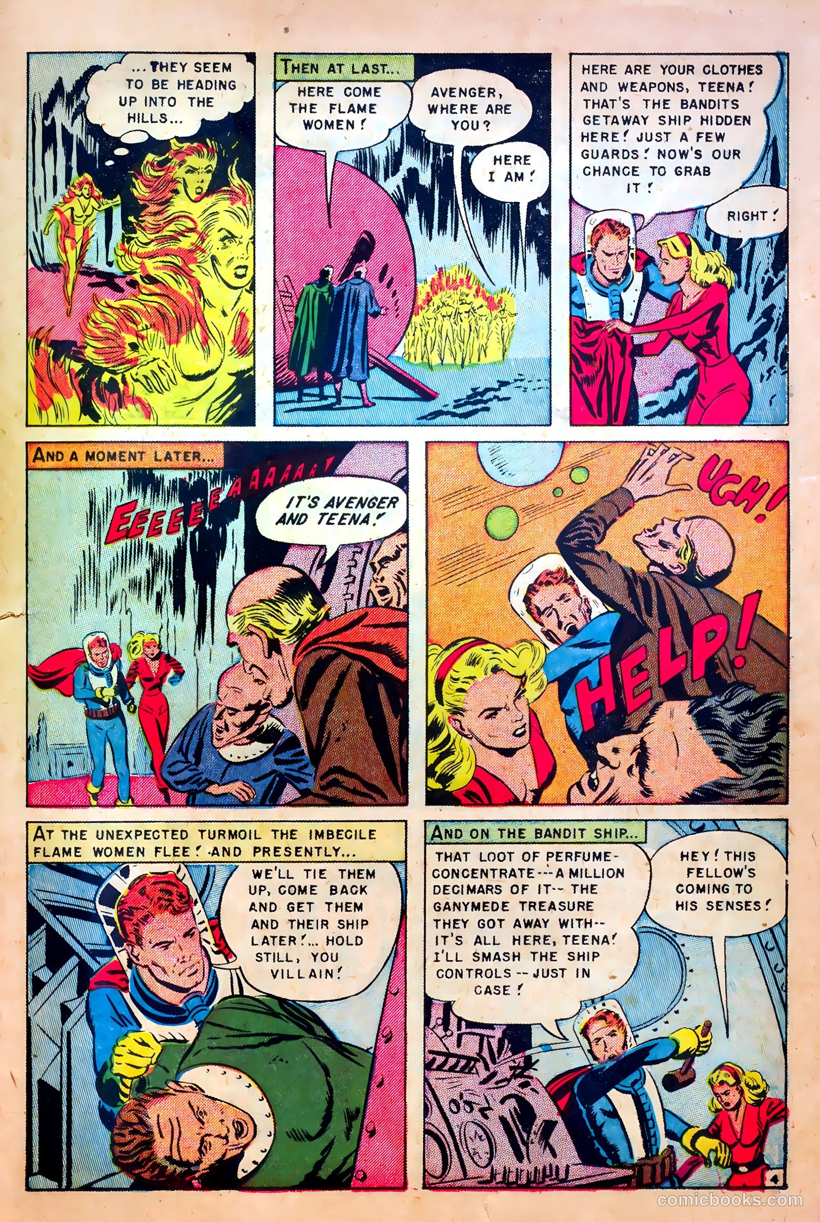Space Detective #4 (1952) — page 23 of 36