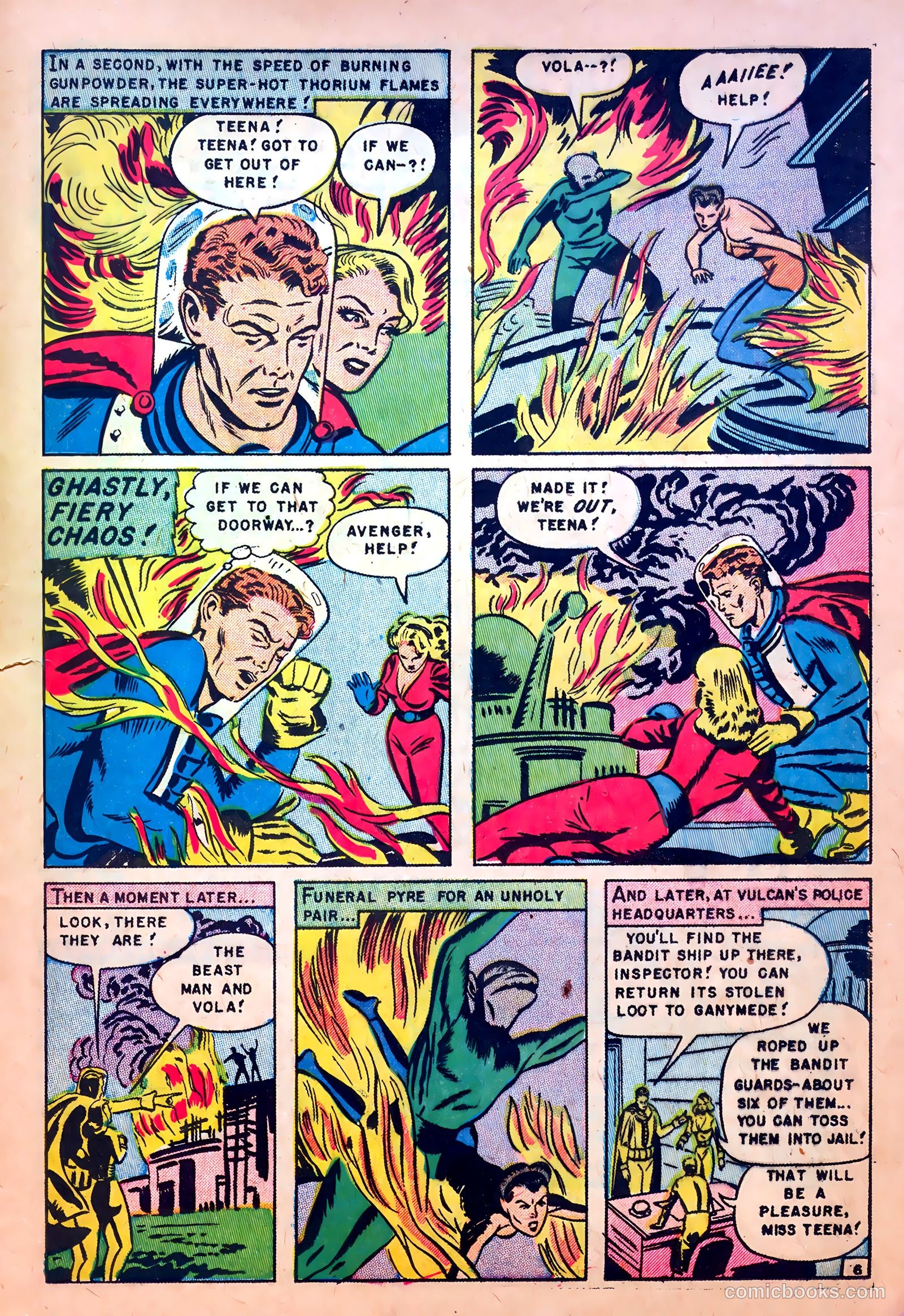 Space Detective #4 (1952) — page 25 of 36