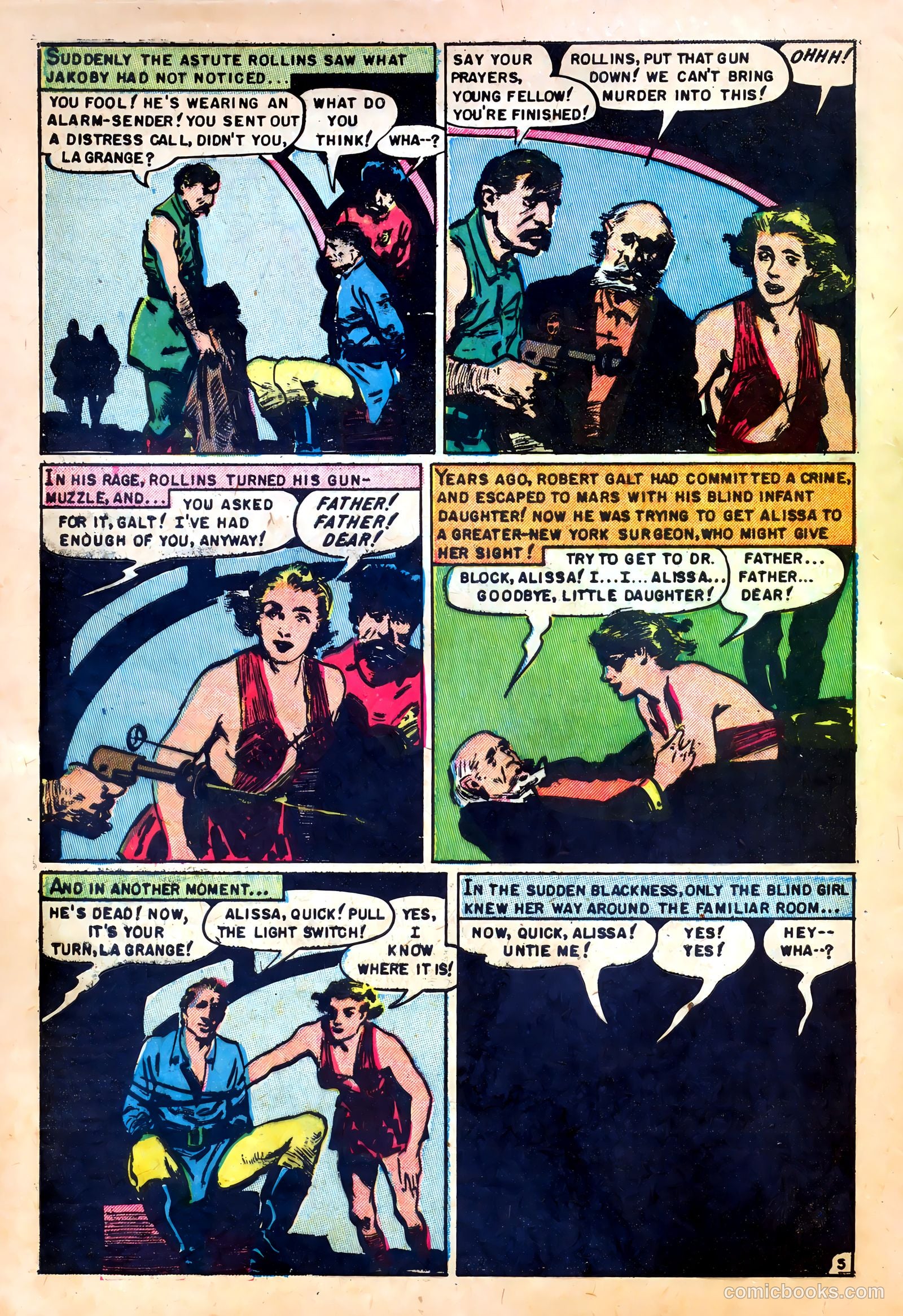 Space Detective #4 (1952) — page 32 of 36