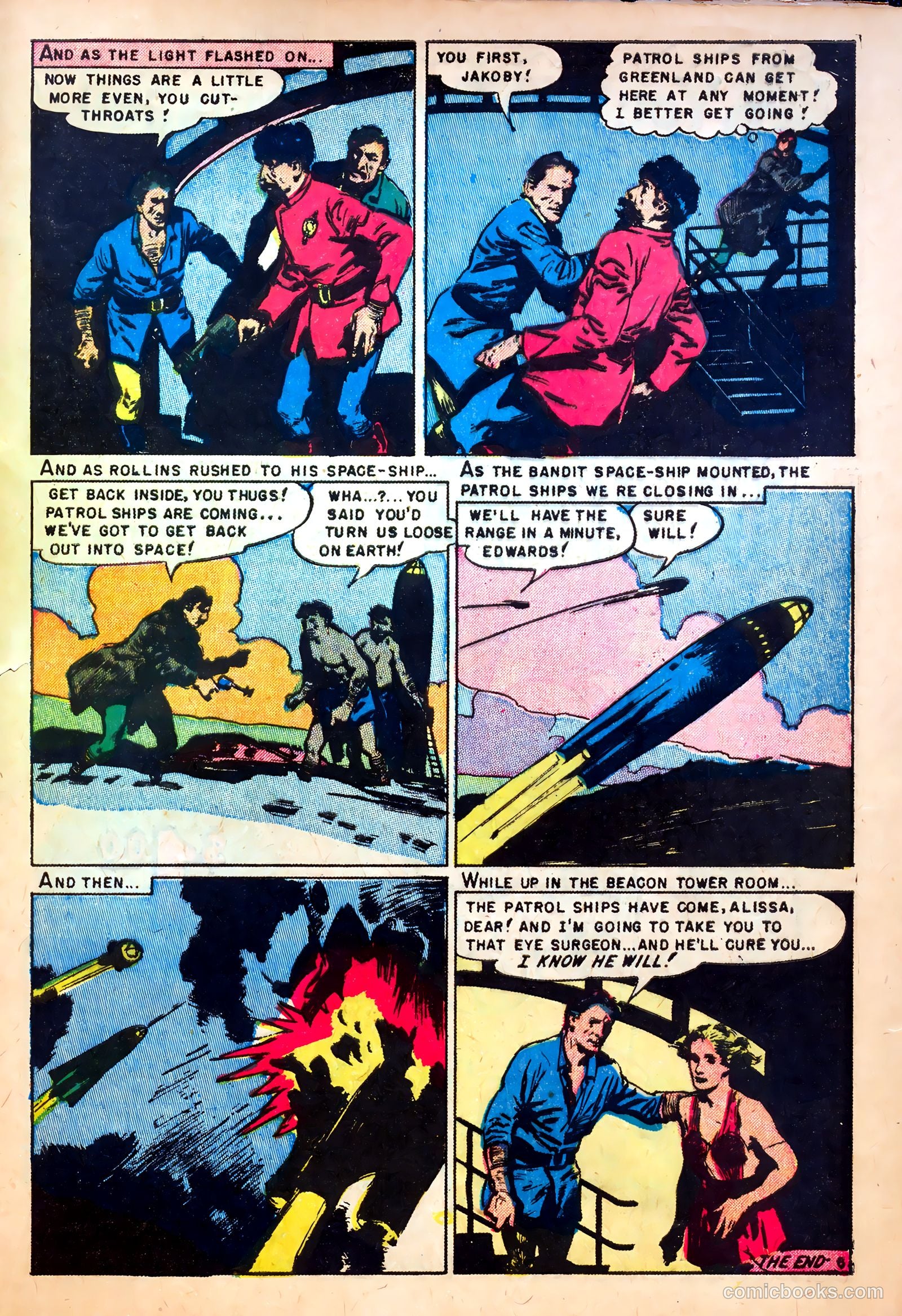 Space Detective #4 (1952) — page 33 of 36