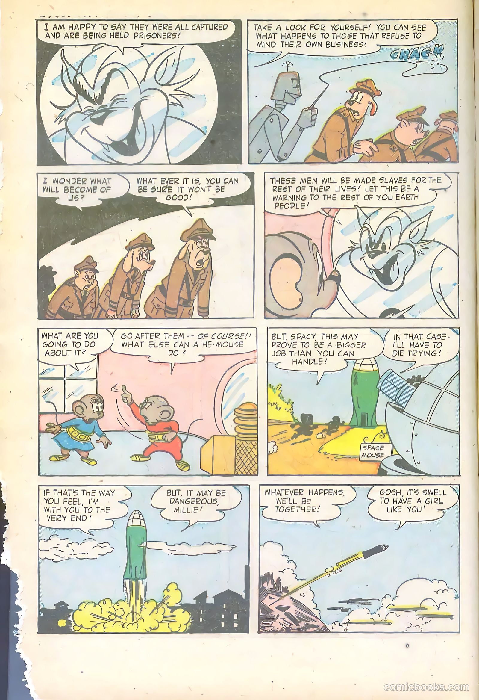 Space Mouse #1 (1953) — page 4 of 36