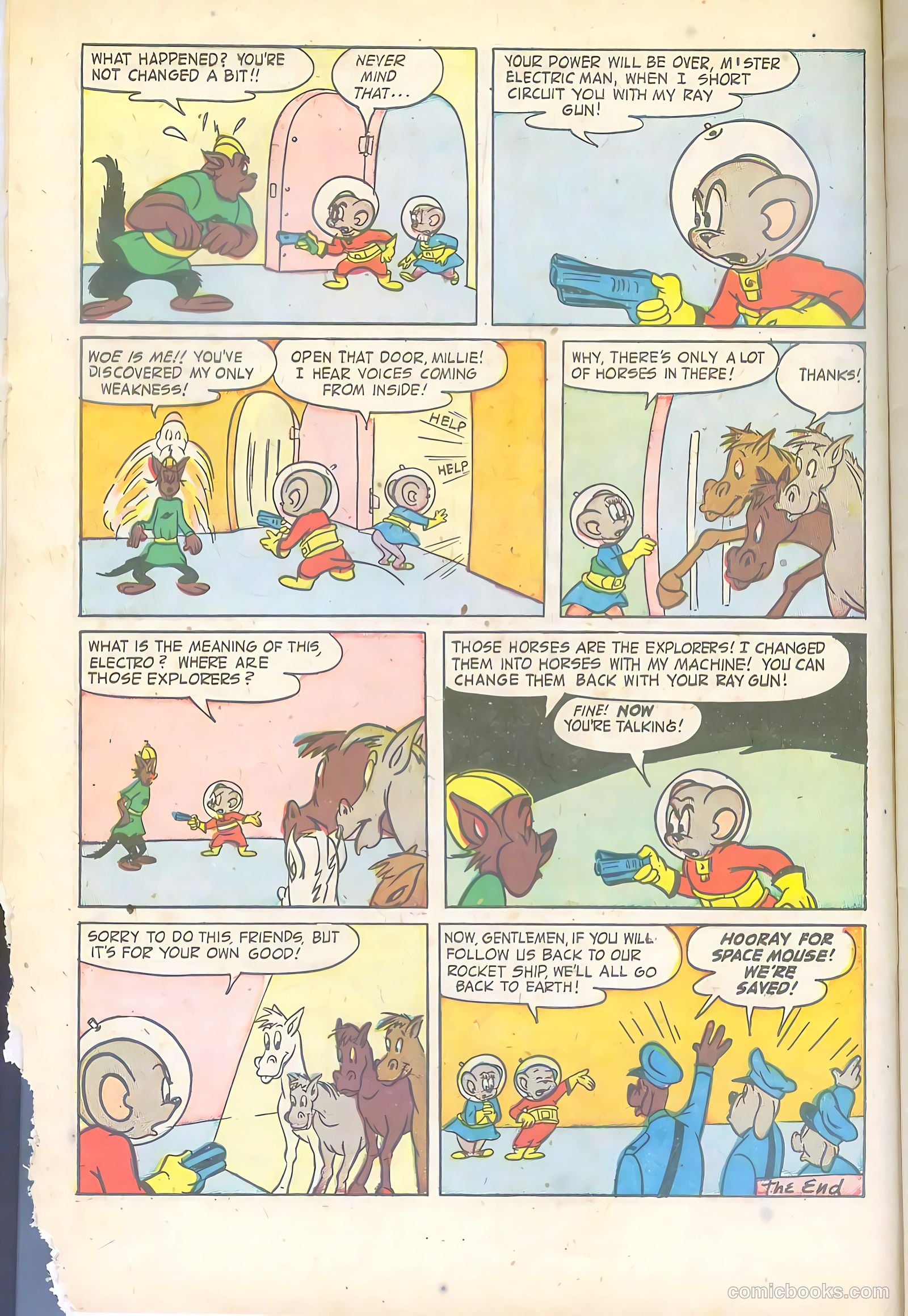 Space Mouse #1 (1953) — page 10 of 36