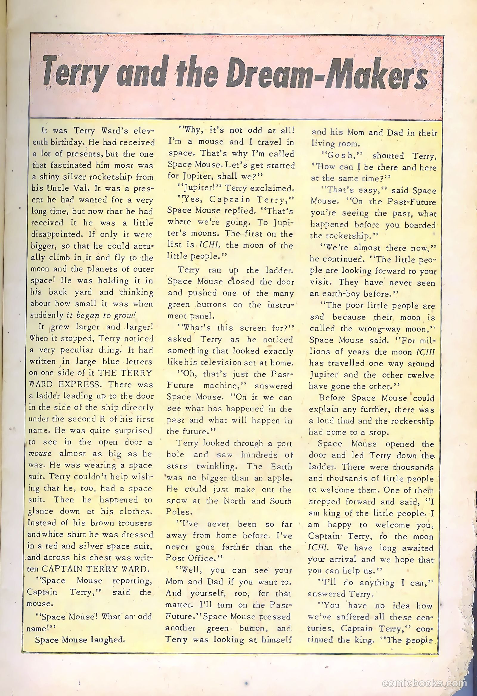 Space Mouse #1 (1953) — page 11 of 36