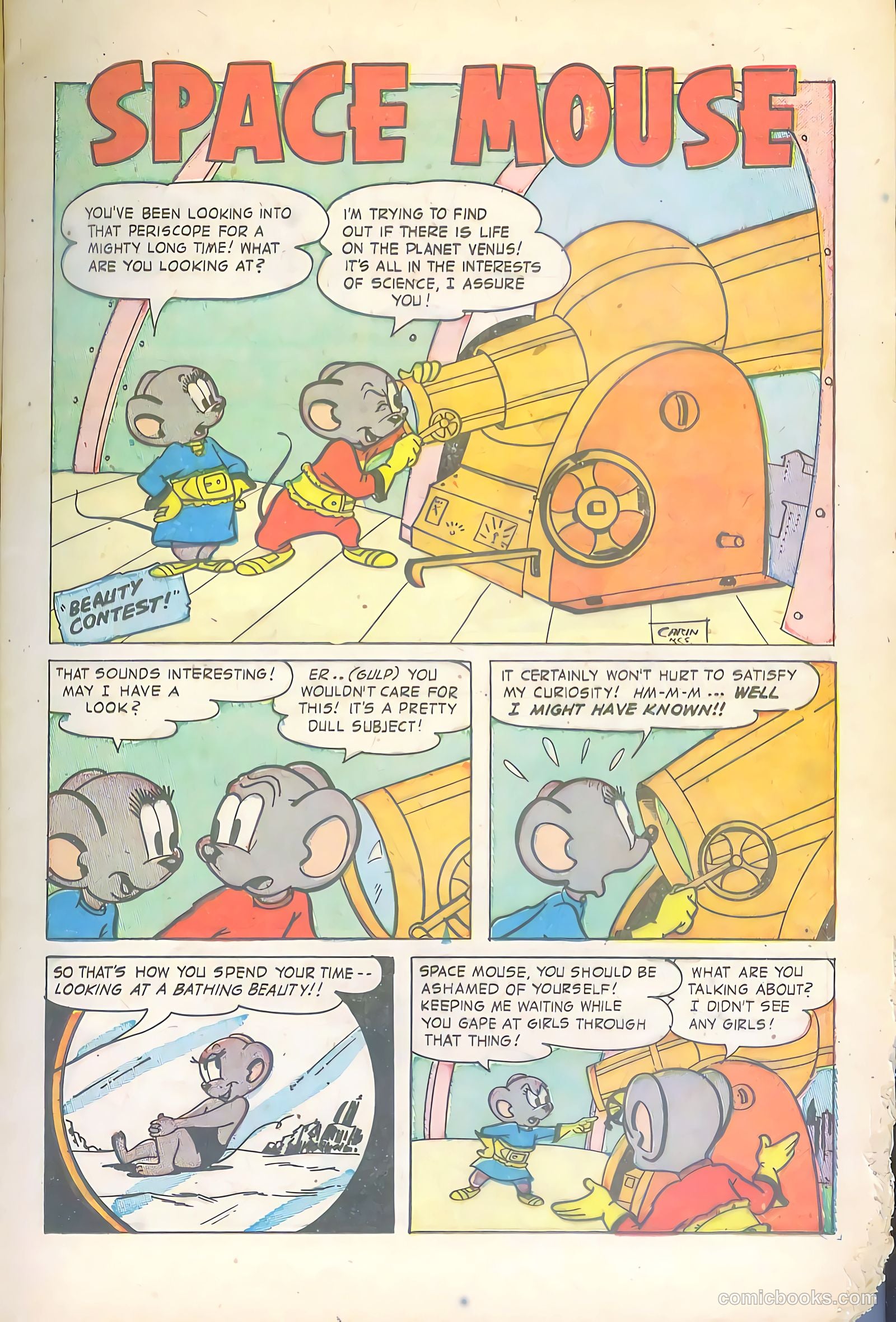 Space Mouse #1 (1953) — page 13 of 36