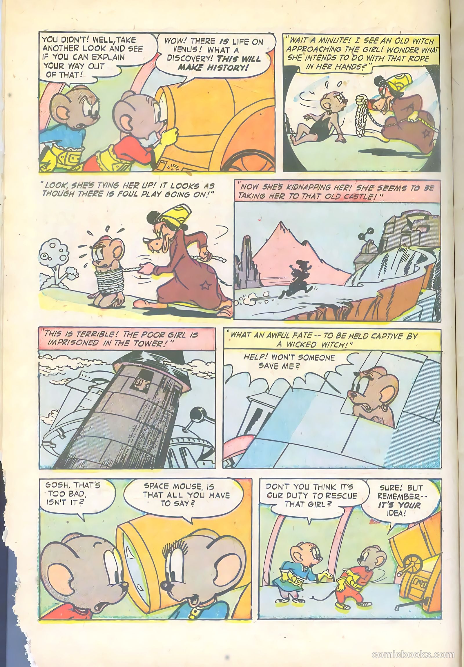 Space Mouse #1 (1953) — page 14 of 36