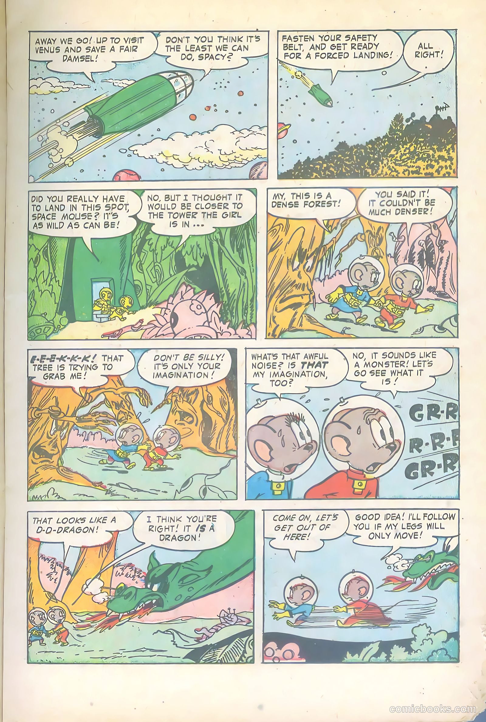 Space Mouse #1 (1953) — page 15 of 36