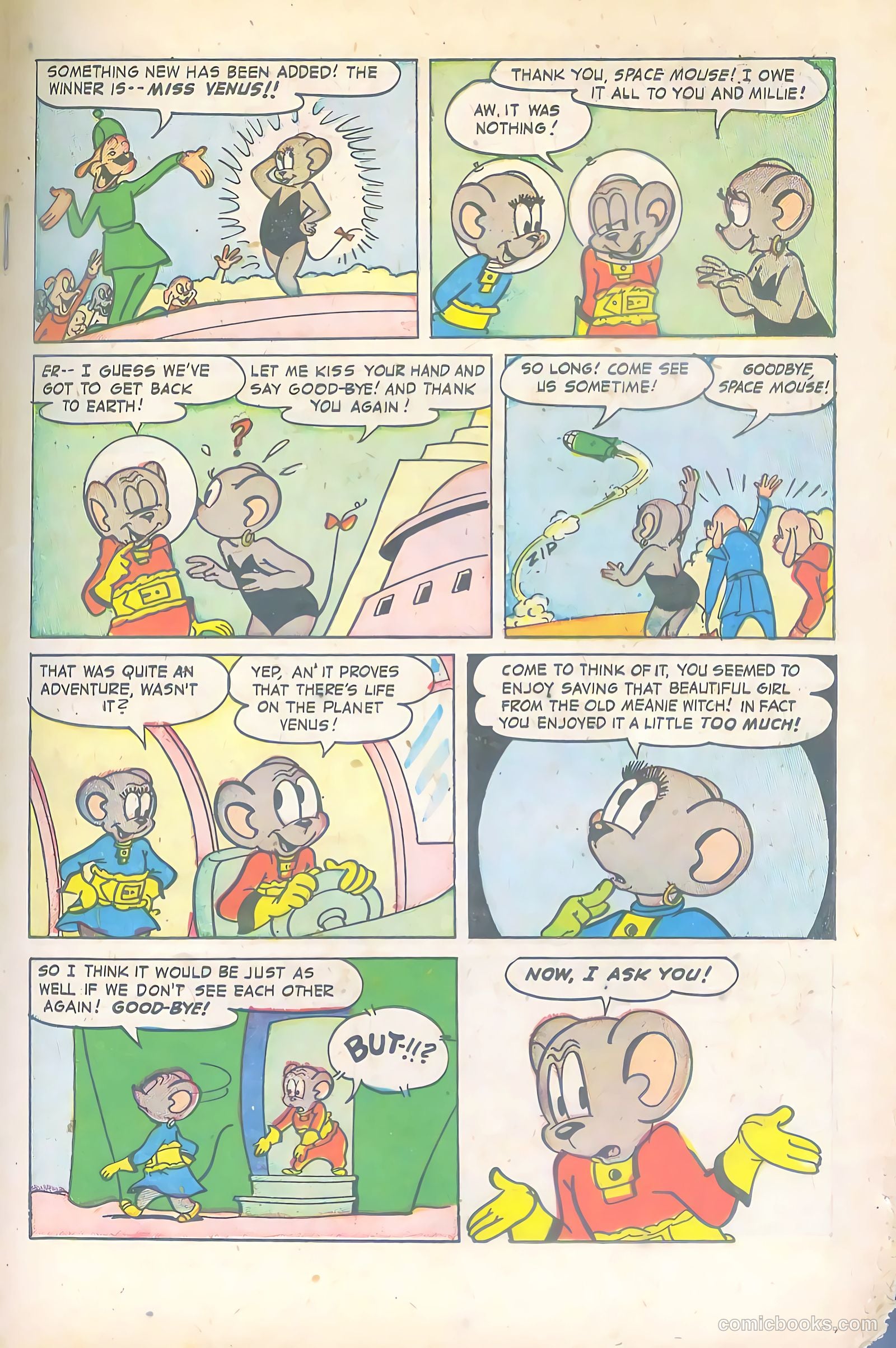 Space Mouse #1 (1953) — page 19 of 36