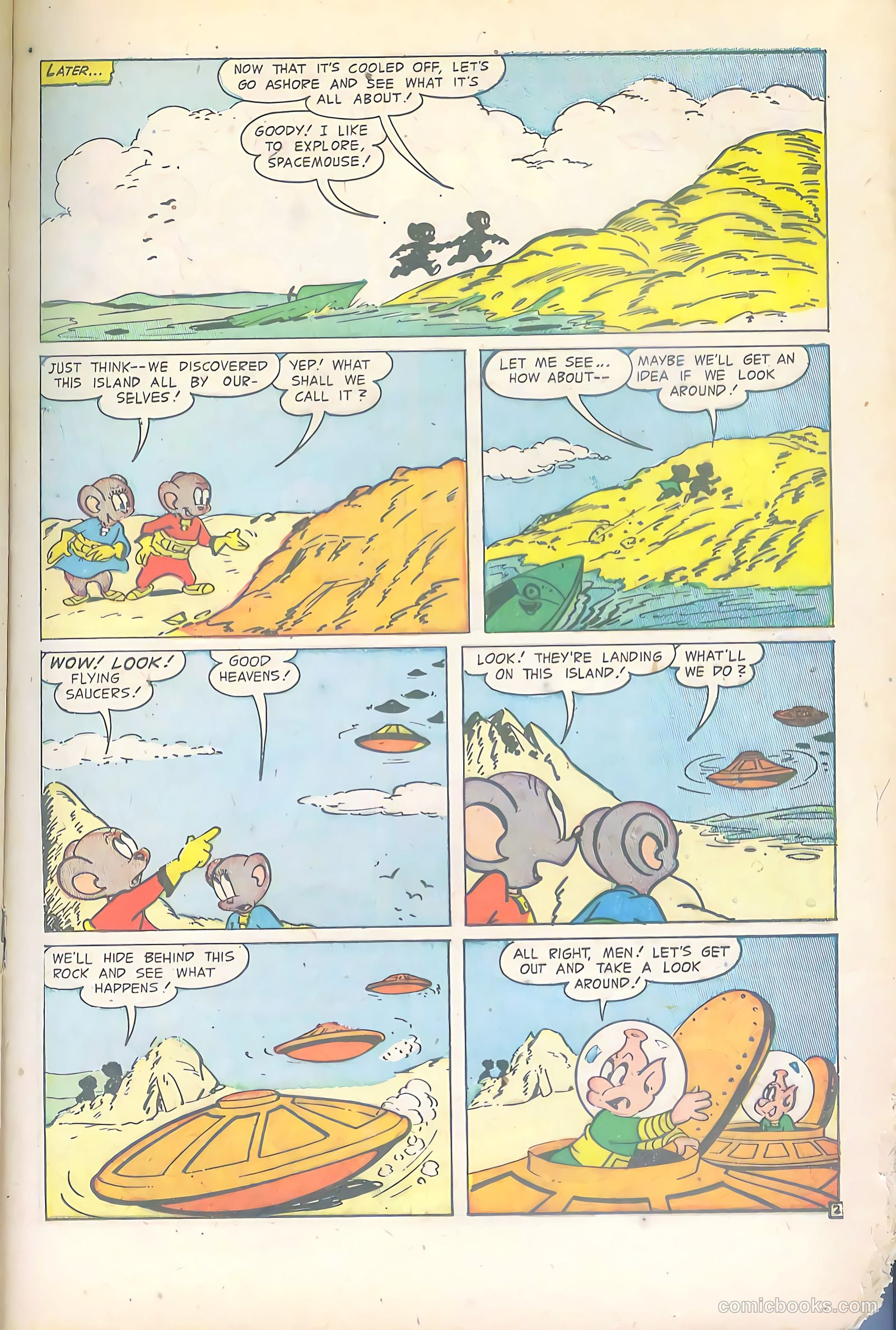 Space Mouse #1 (1953) — page 21 of 36