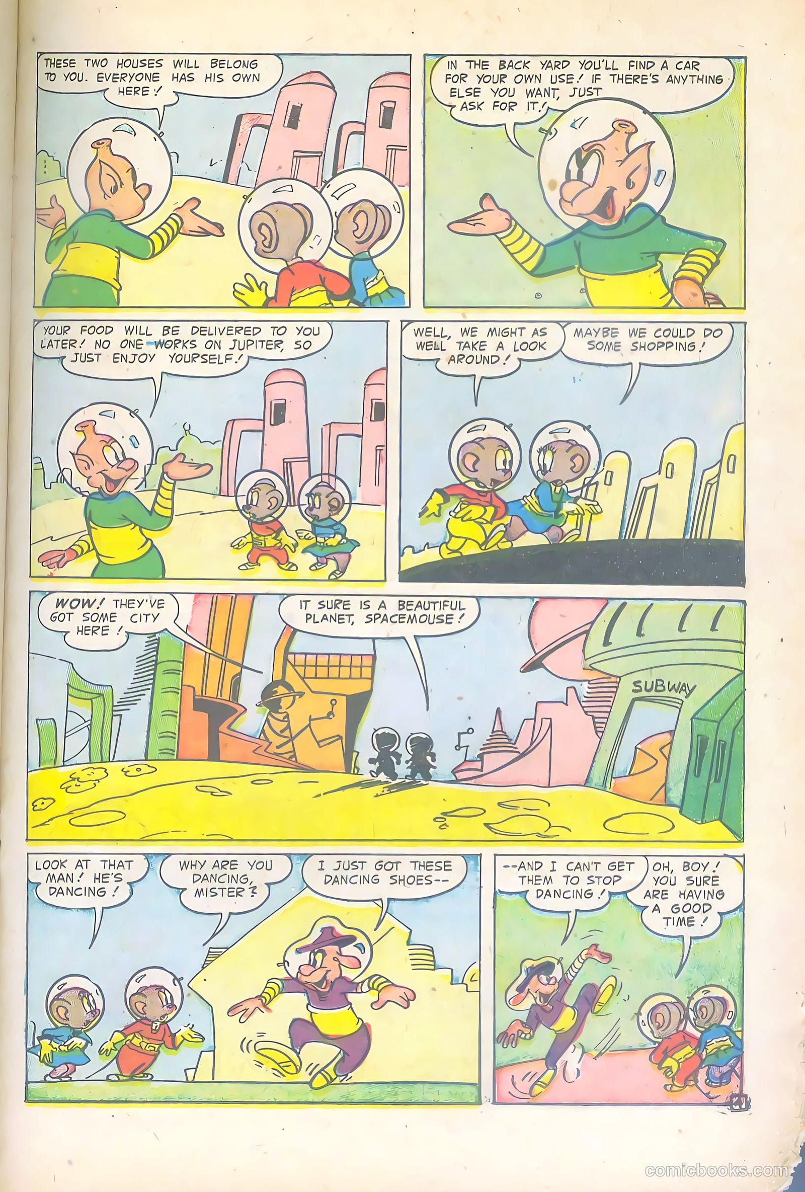 Space Mouse #1 (1953) — page 23 of 36