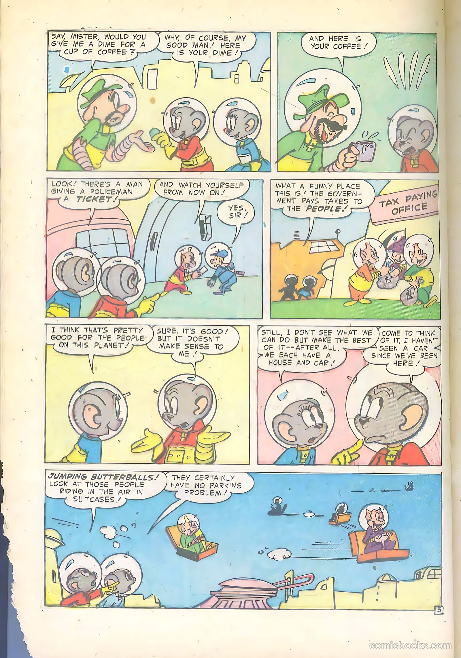Space Mouse #1 (1953) — page 24 of 36