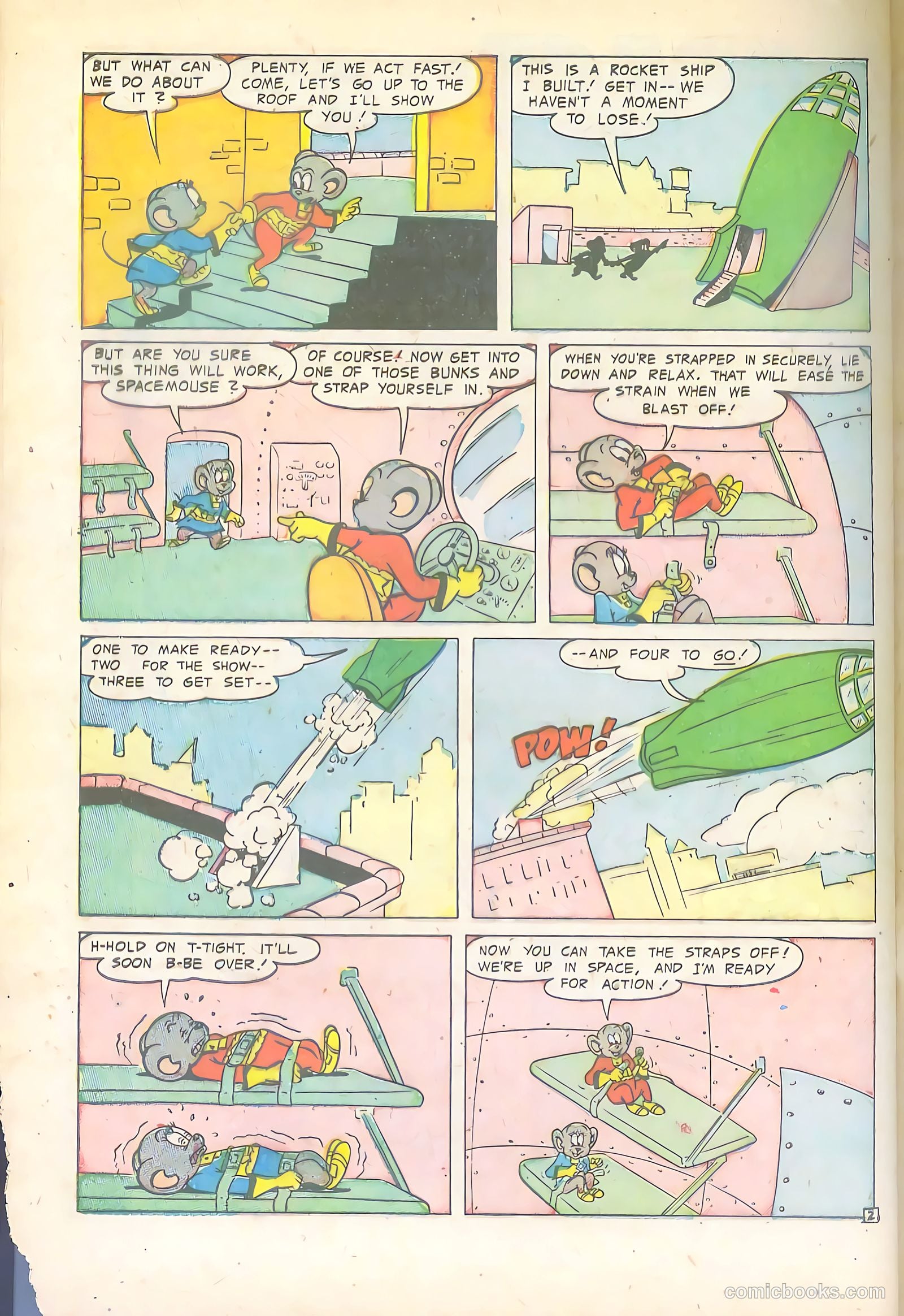 Space Mouse #1 (1953) — page 28 of 36