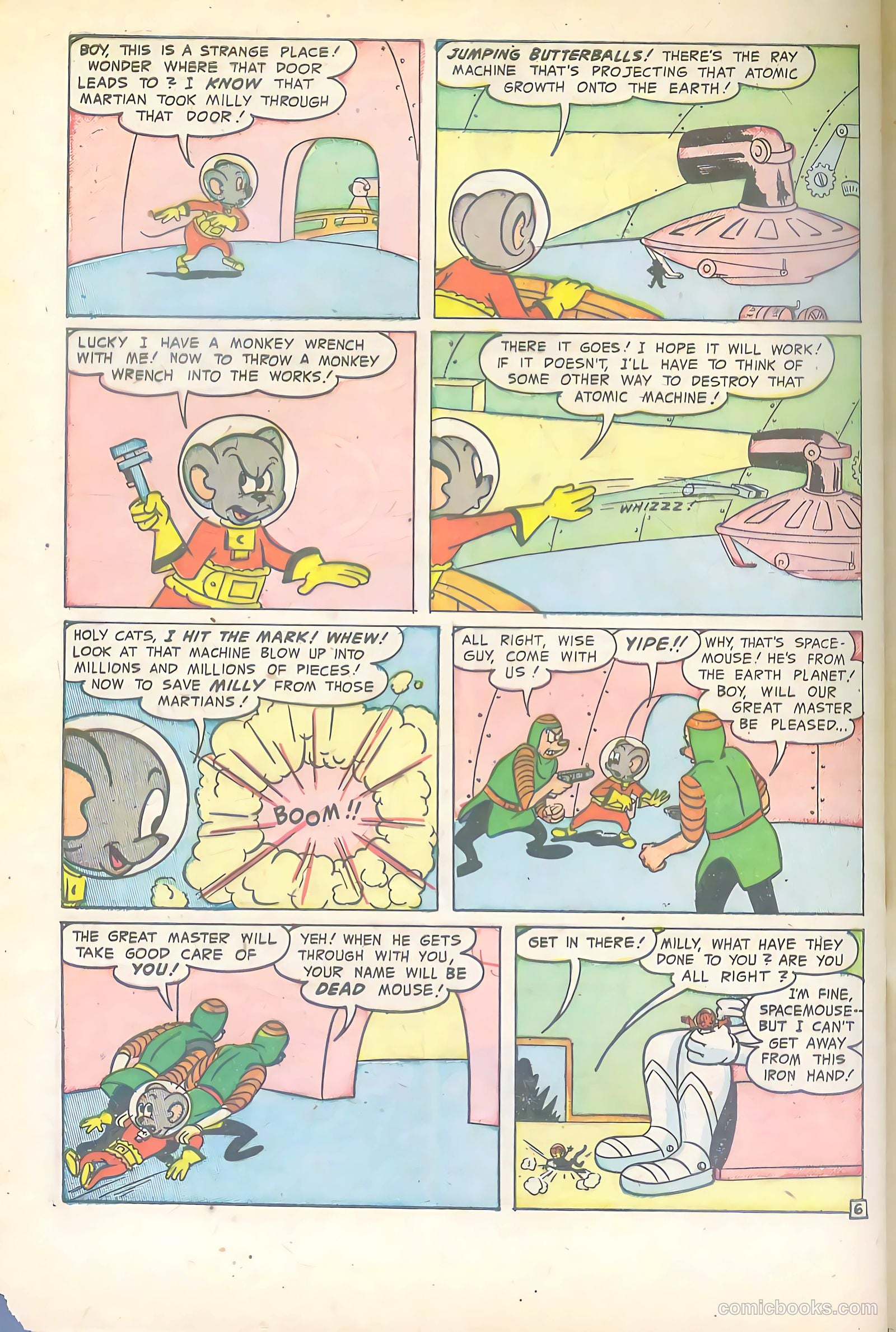 Space Mouse #1 (1953) — page 32 of 36