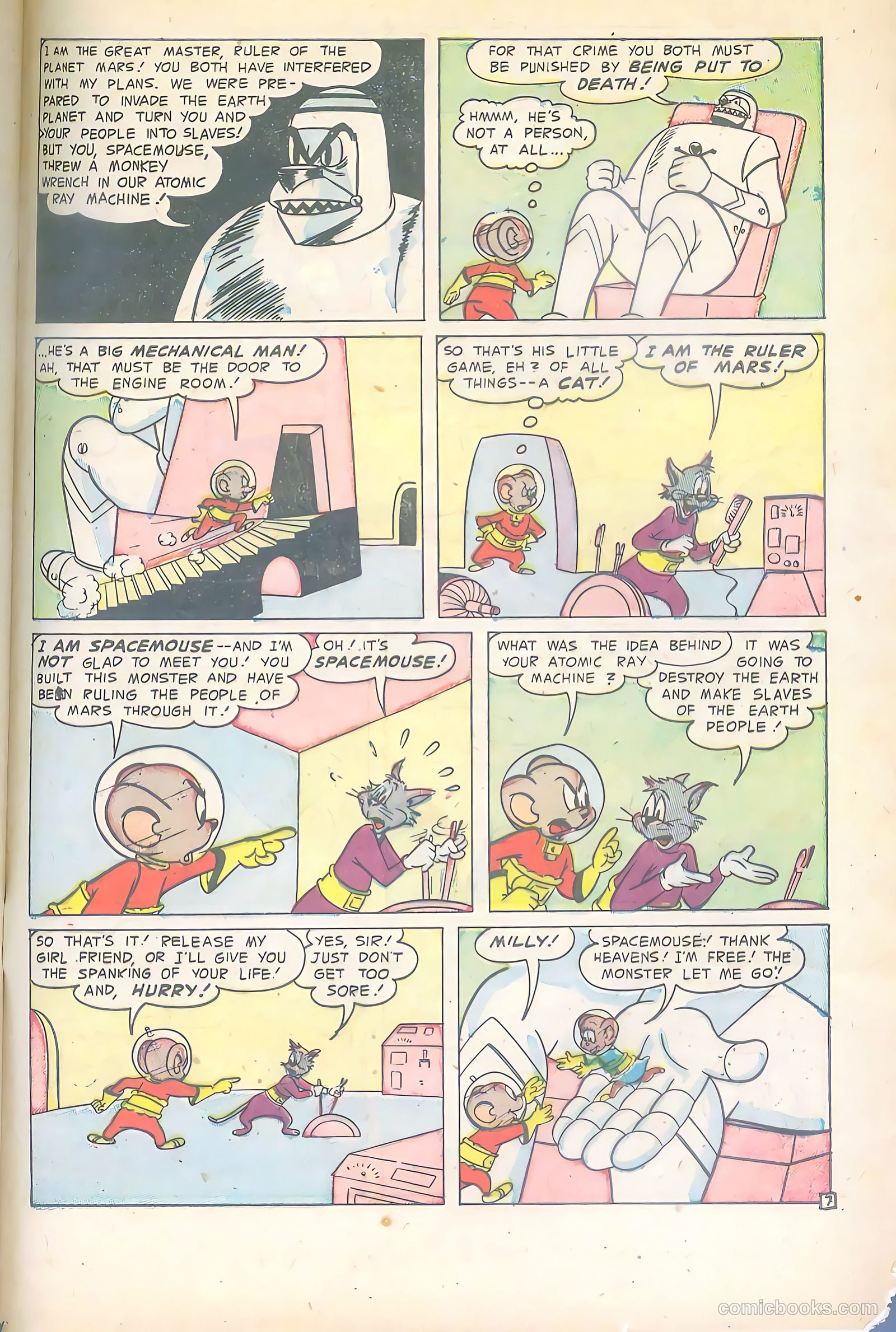 Space Mouse #1 (1953) — page 33 of 36