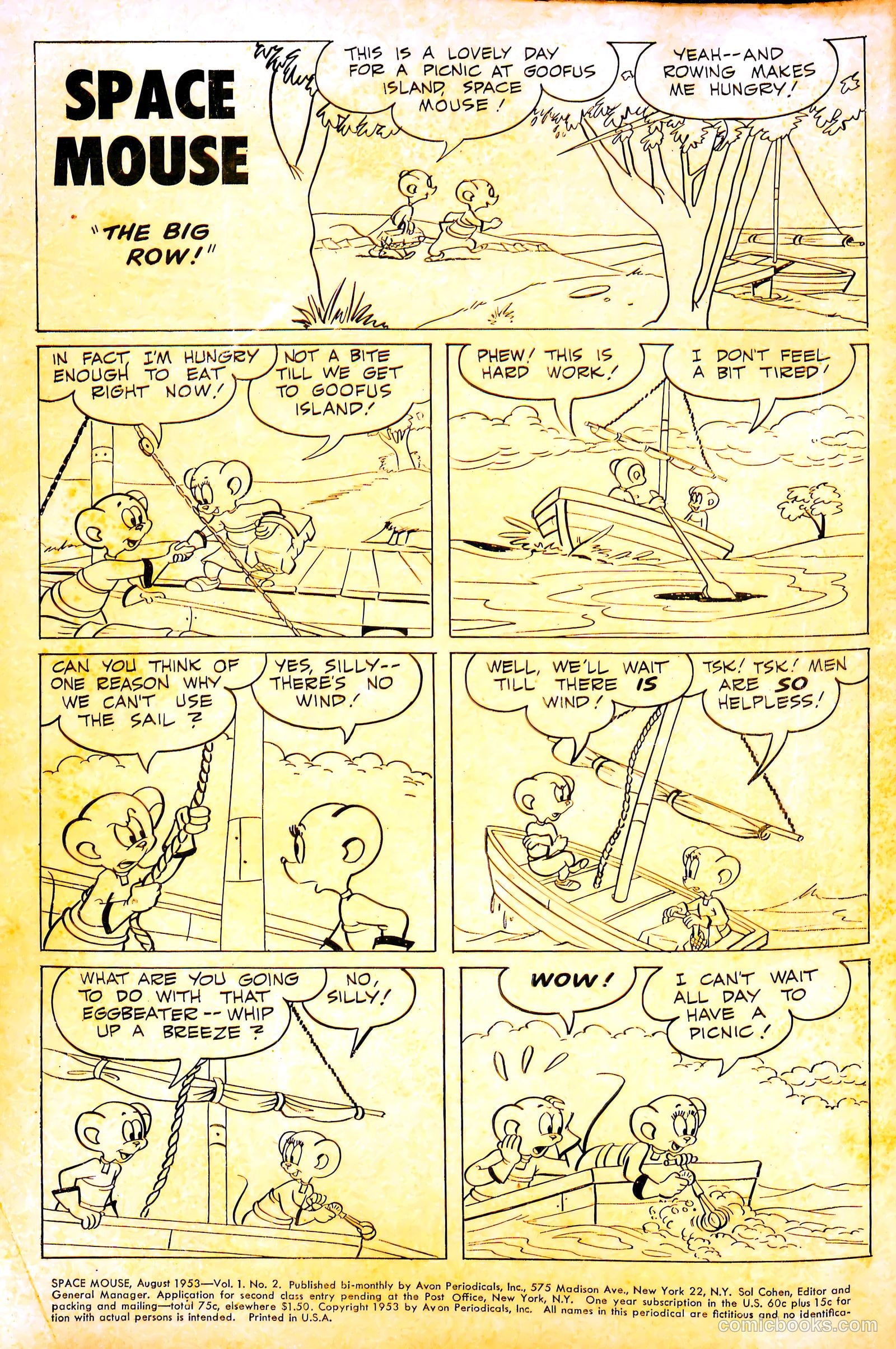 Space Mouse #2 (1953) — page 2 of 36