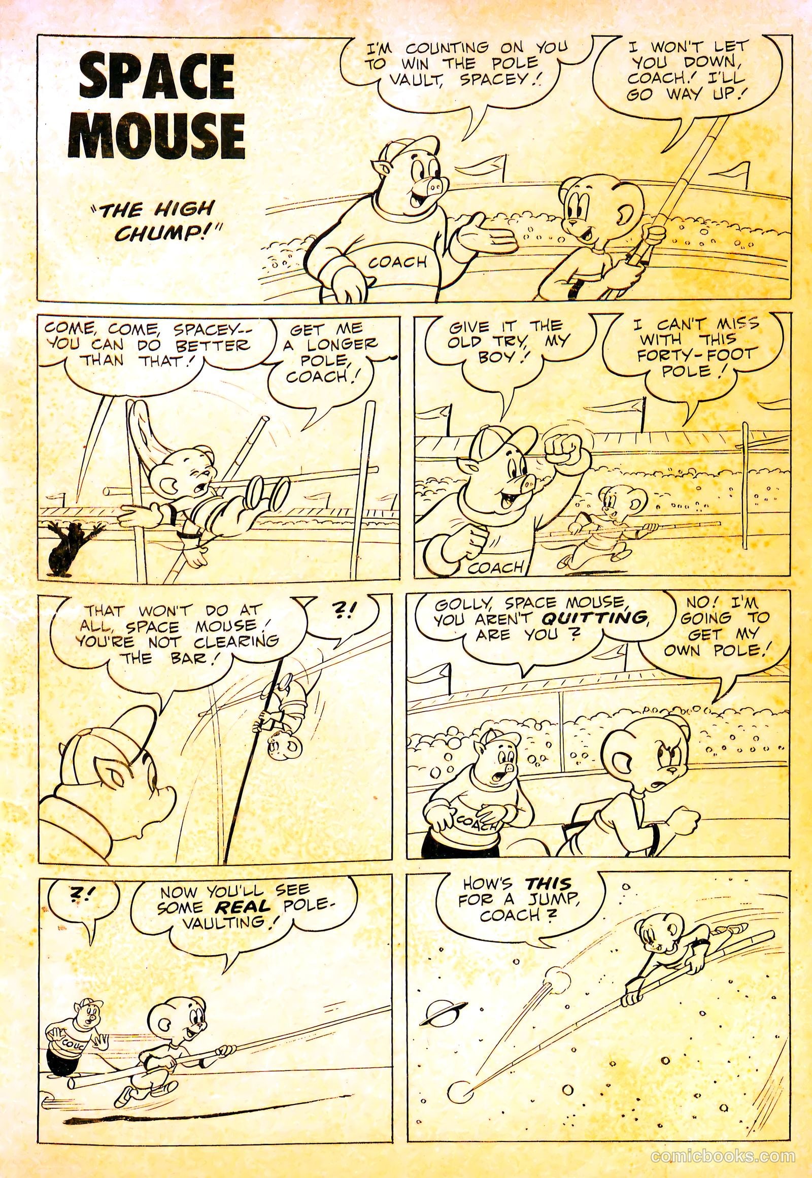 Space Mouse #2 (1953) — page 35 of 36