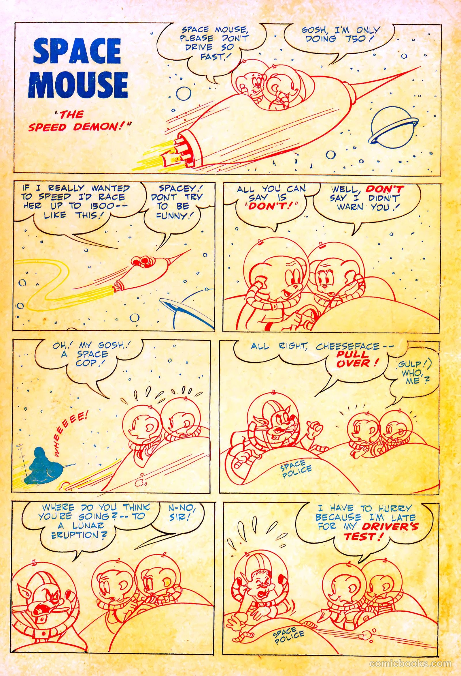 Space Mouse #2 (1953) — page 36 of 36