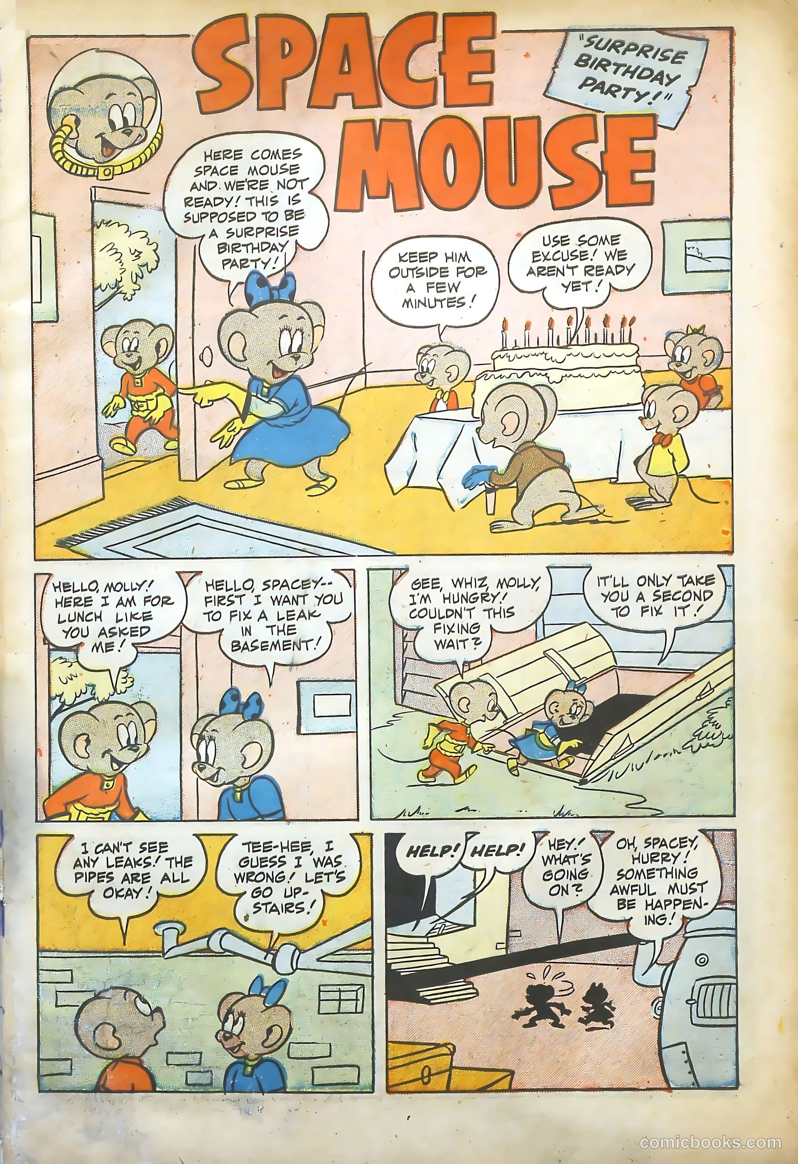 Space Mouse #3 (1953) — page 3 of 36