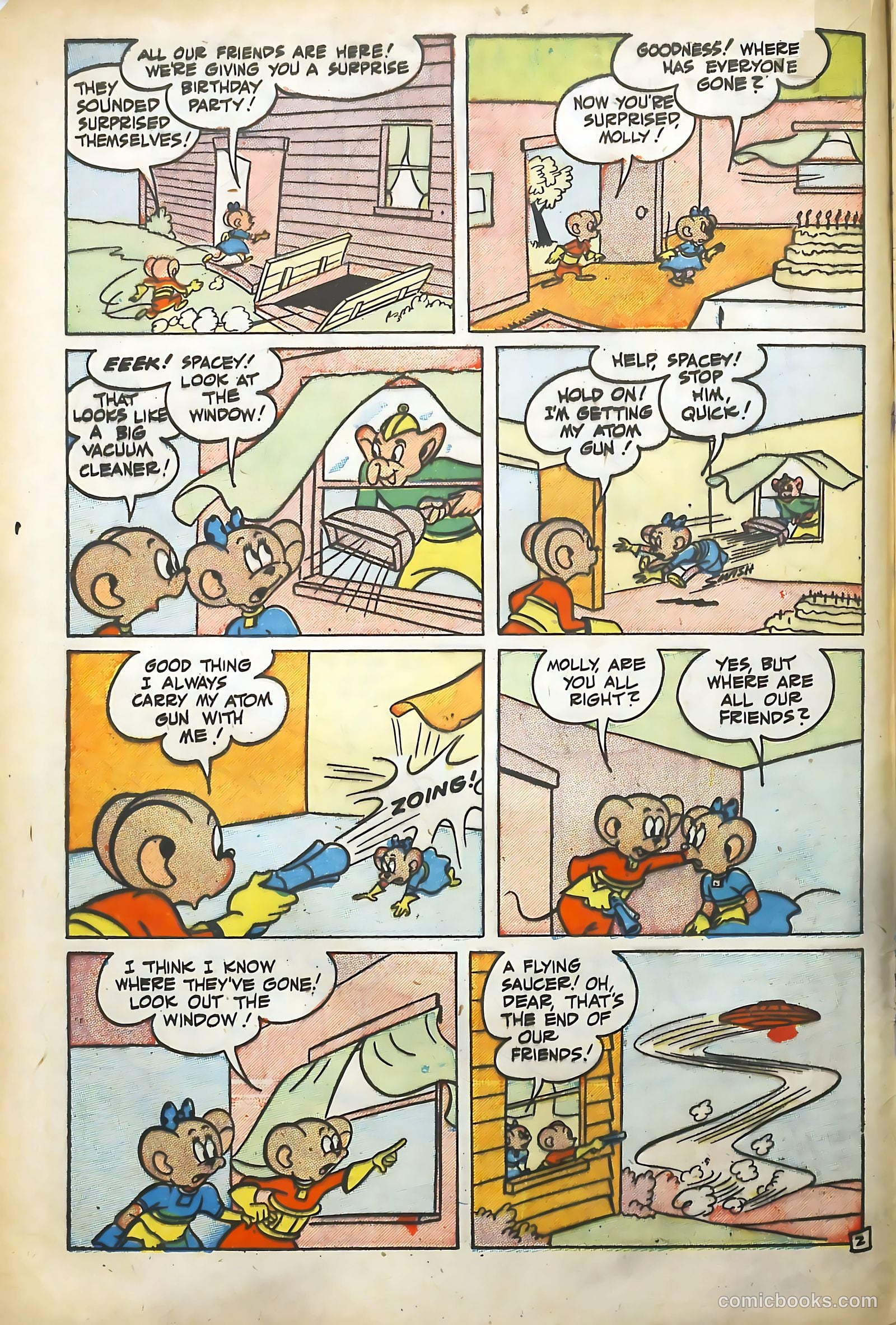 Space Mouse #3 (1953) — page 4 of 36