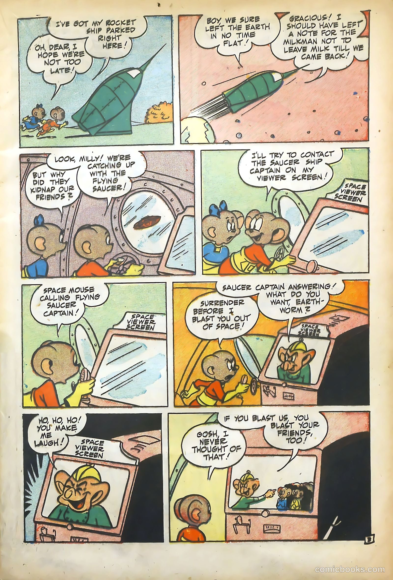Space Mouse #3 (1953) — page 5 of 36