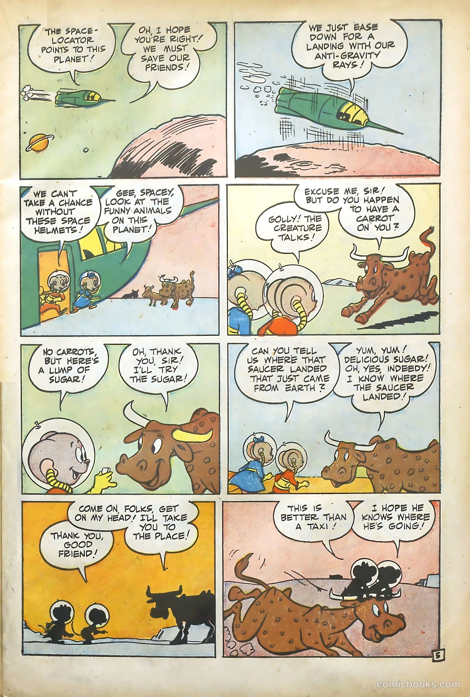 Space Mouse #3 (1953) — page 7 of 36